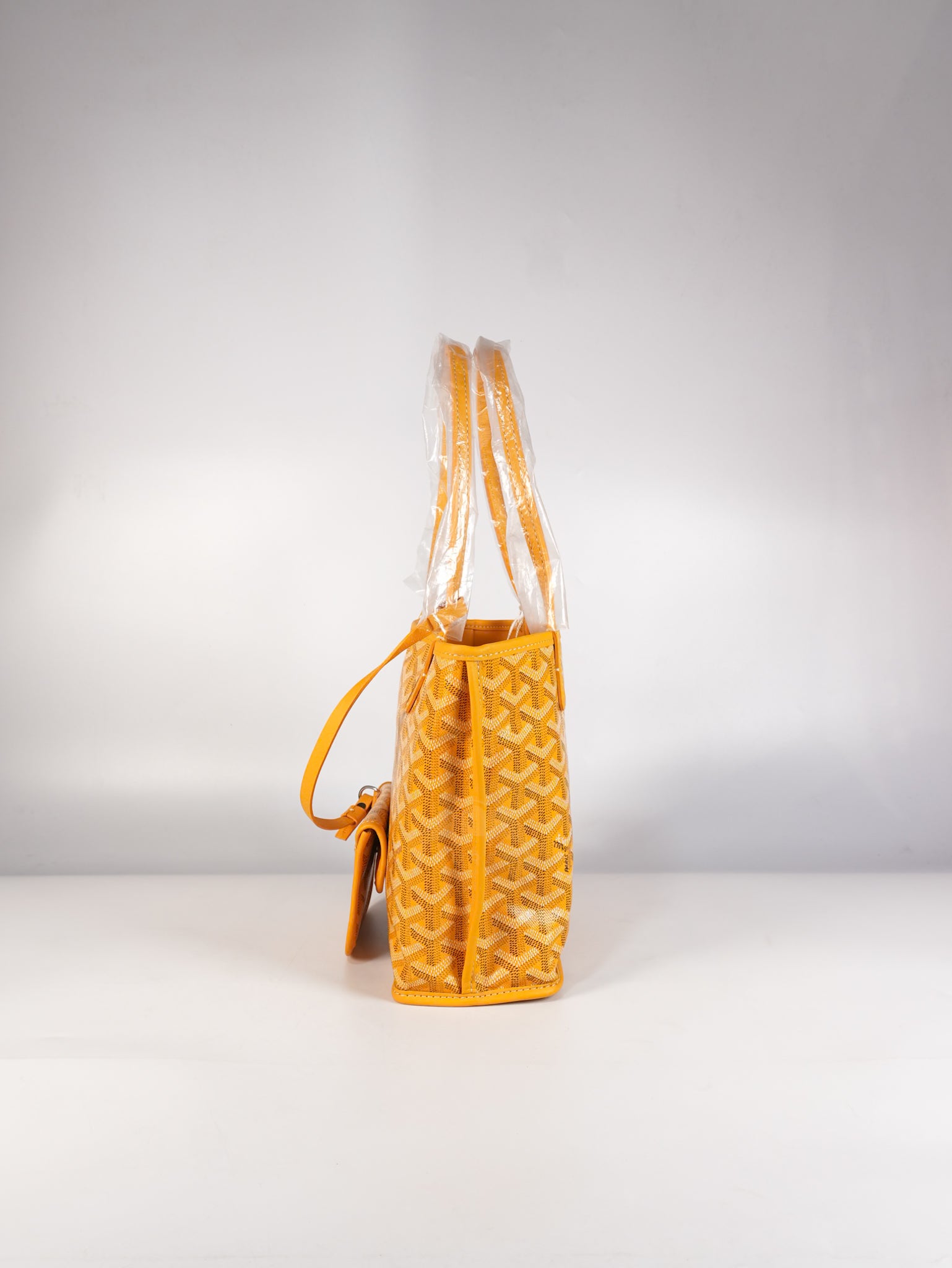 Mini Anjou Yellow in Goyardine Canvas | Purse Maison Luxury Bags Shop
