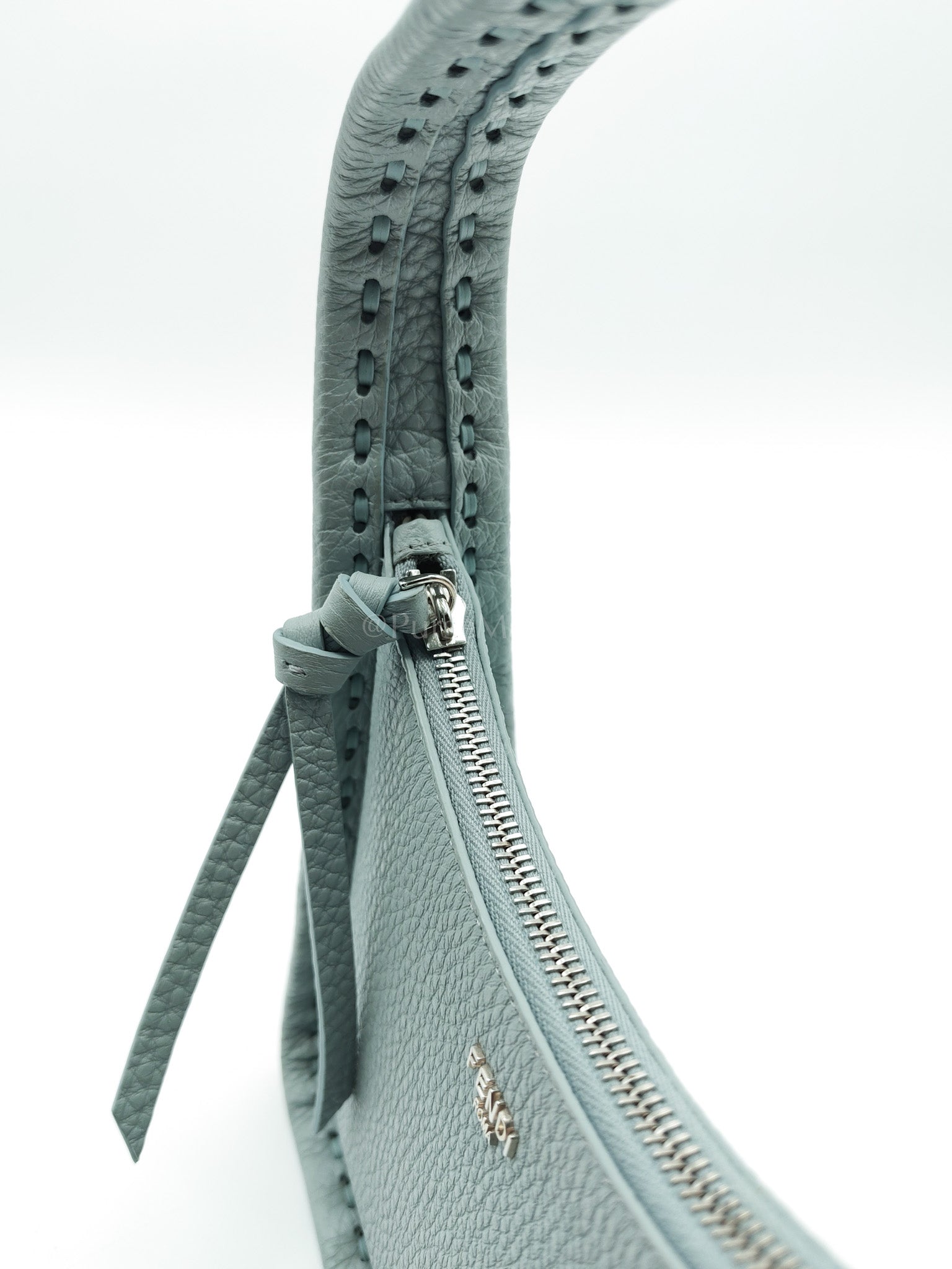 Mini Fendessence Cuoio Romano Leather in Light Blue Shoulder Bag | Purse Maison Luxury Bags Shop