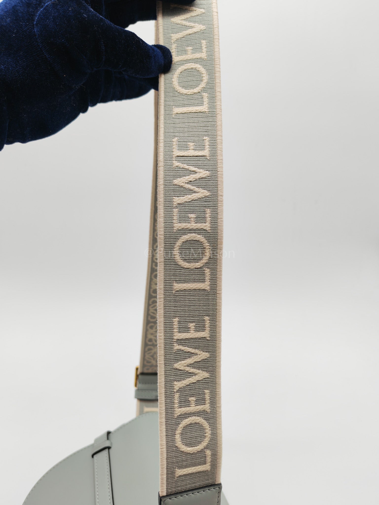 Mini Gate Ash Blue in Smooth Calfskin Leather Crossbody Bag | Purse Maison Luxury Bags Shop