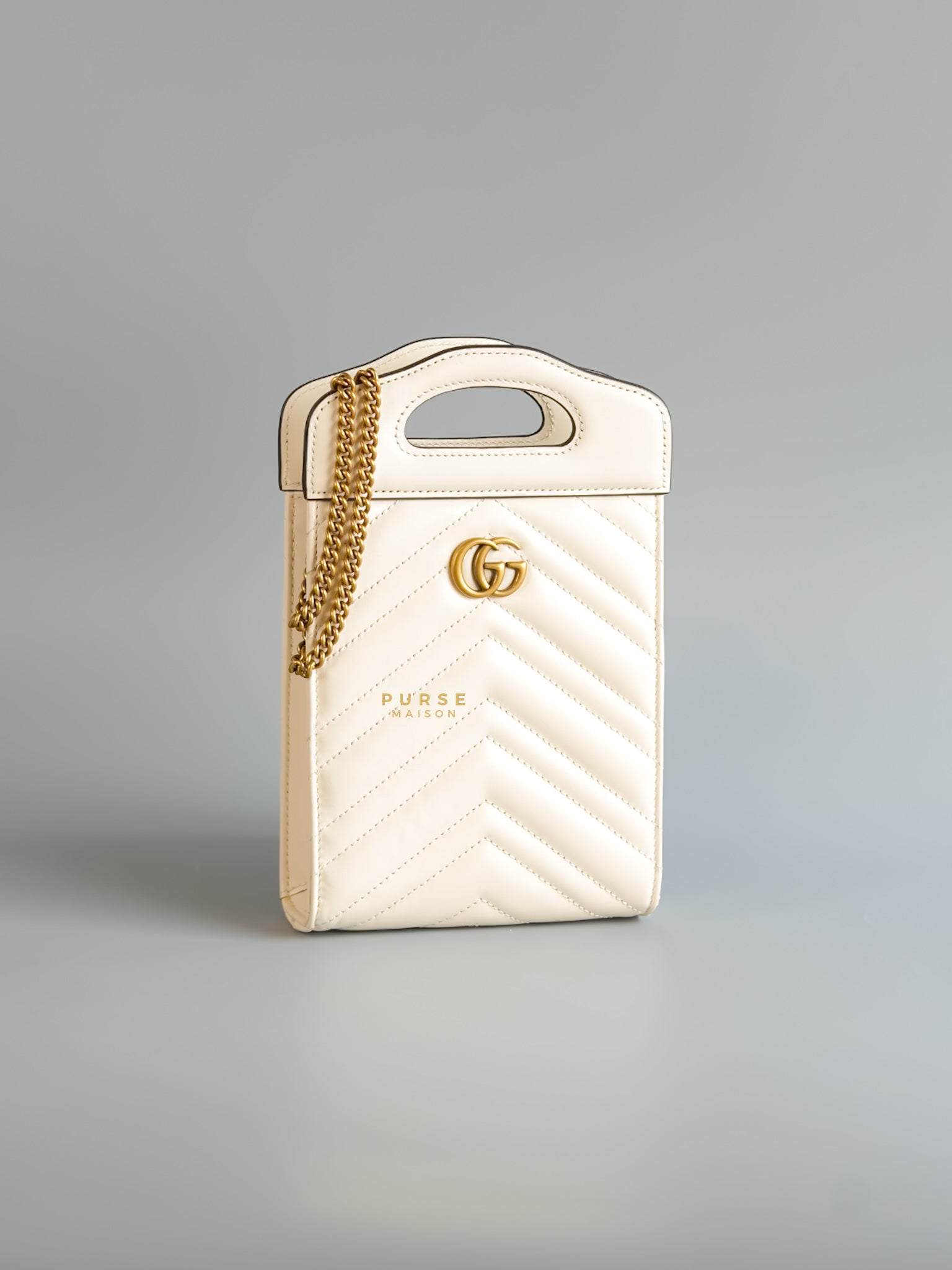 Mini GG Marmont Top Slip Handle Crossbody Bag | Purse Maison Luxury Bags Shop