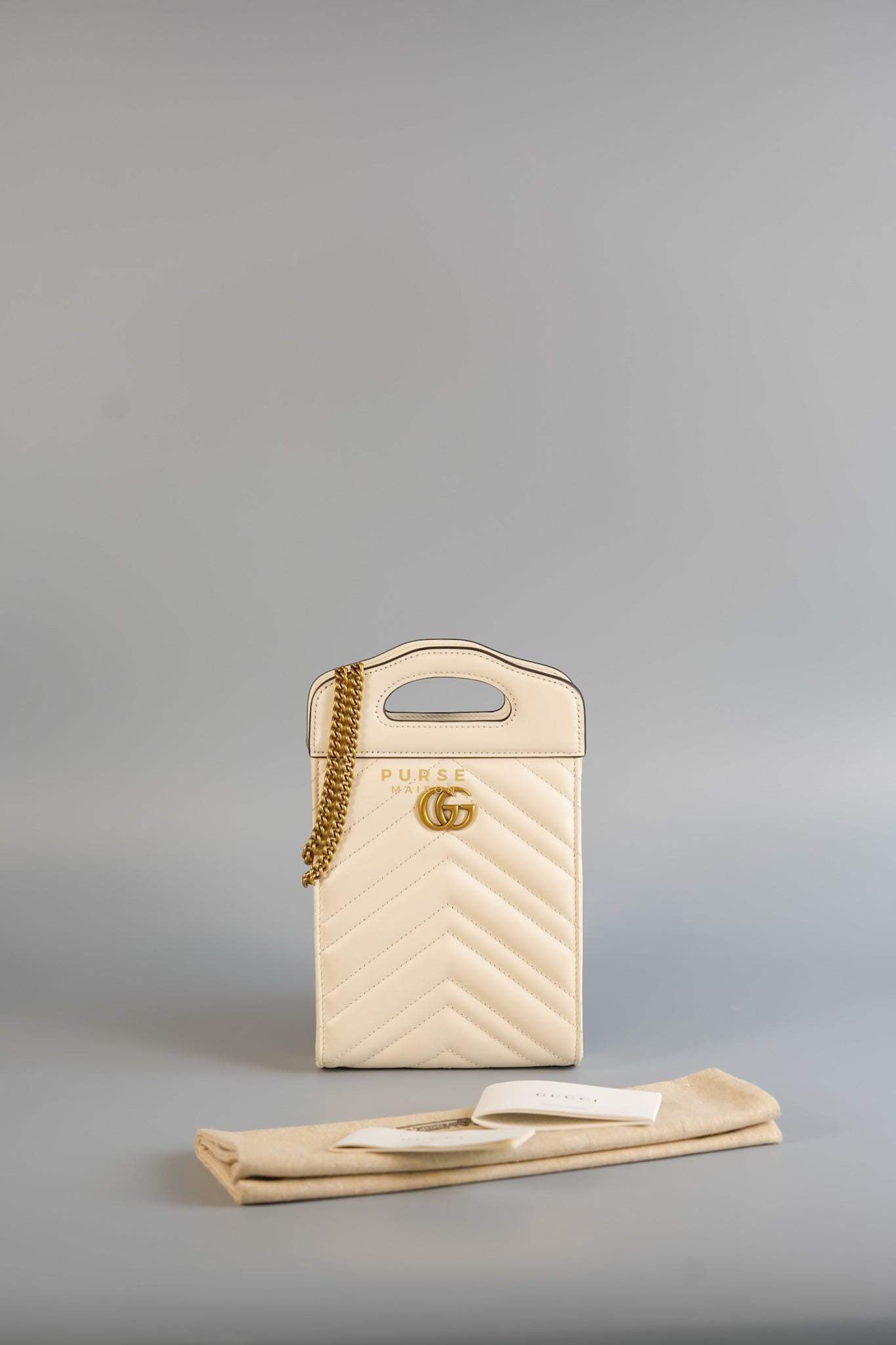 Mini GG Marmont Top Slip Handle Crossbody Bag | Purse Maison Luxury Bags Shop