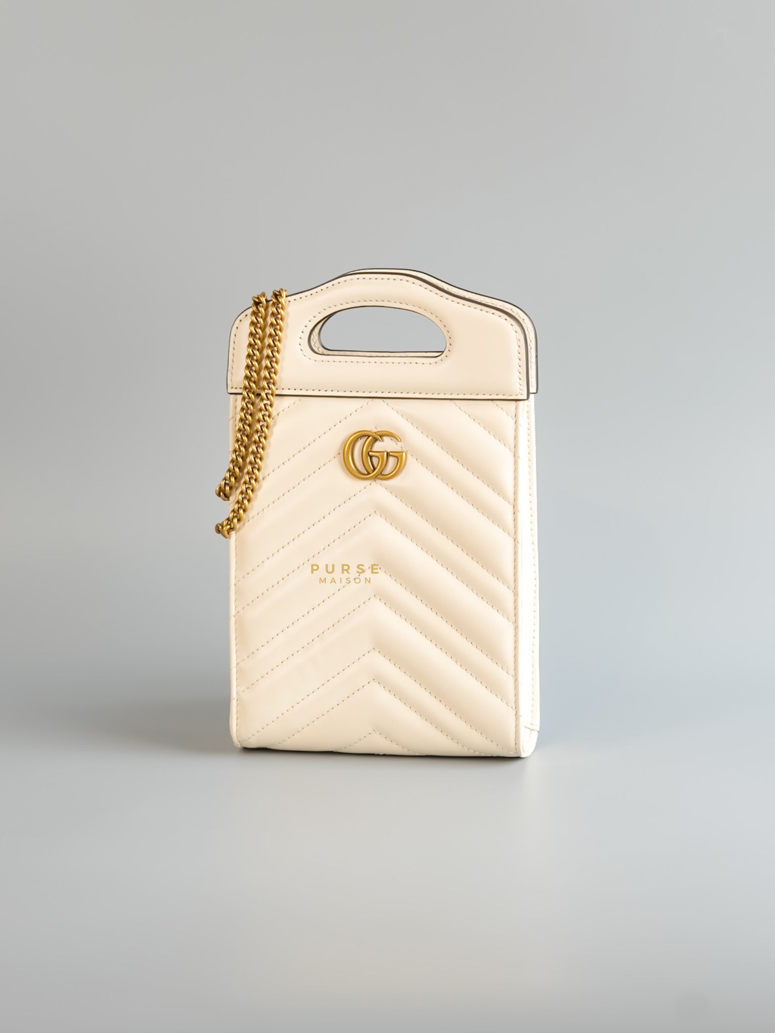 Mini GG Marmont Top Slip Handle Crossbody Bag | Purse Maison Luxury Bags Shop