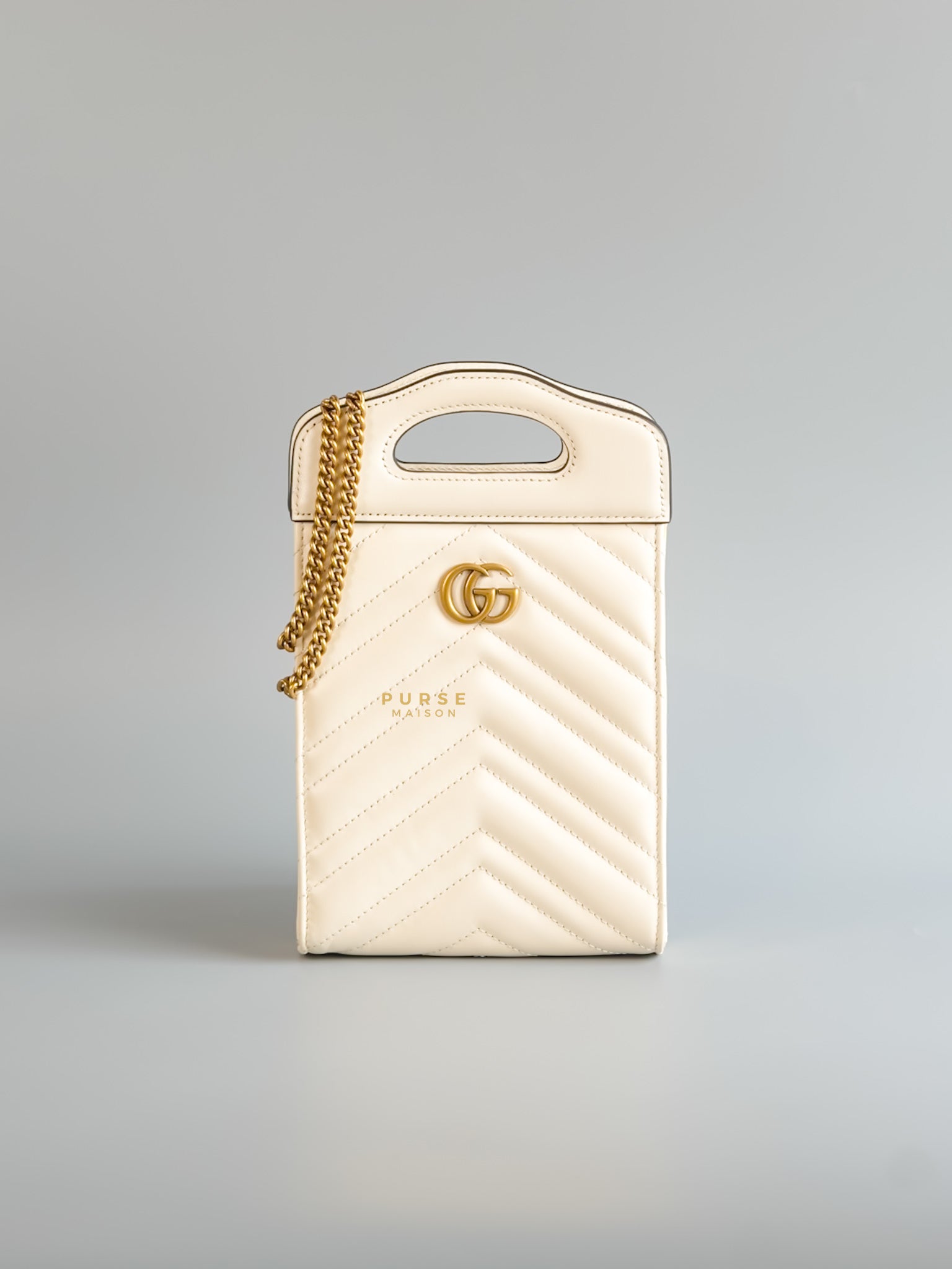 Mini GG Marmont Top Slip Handle Crossbody Bag | Purse Maison Luxury Bags Shop