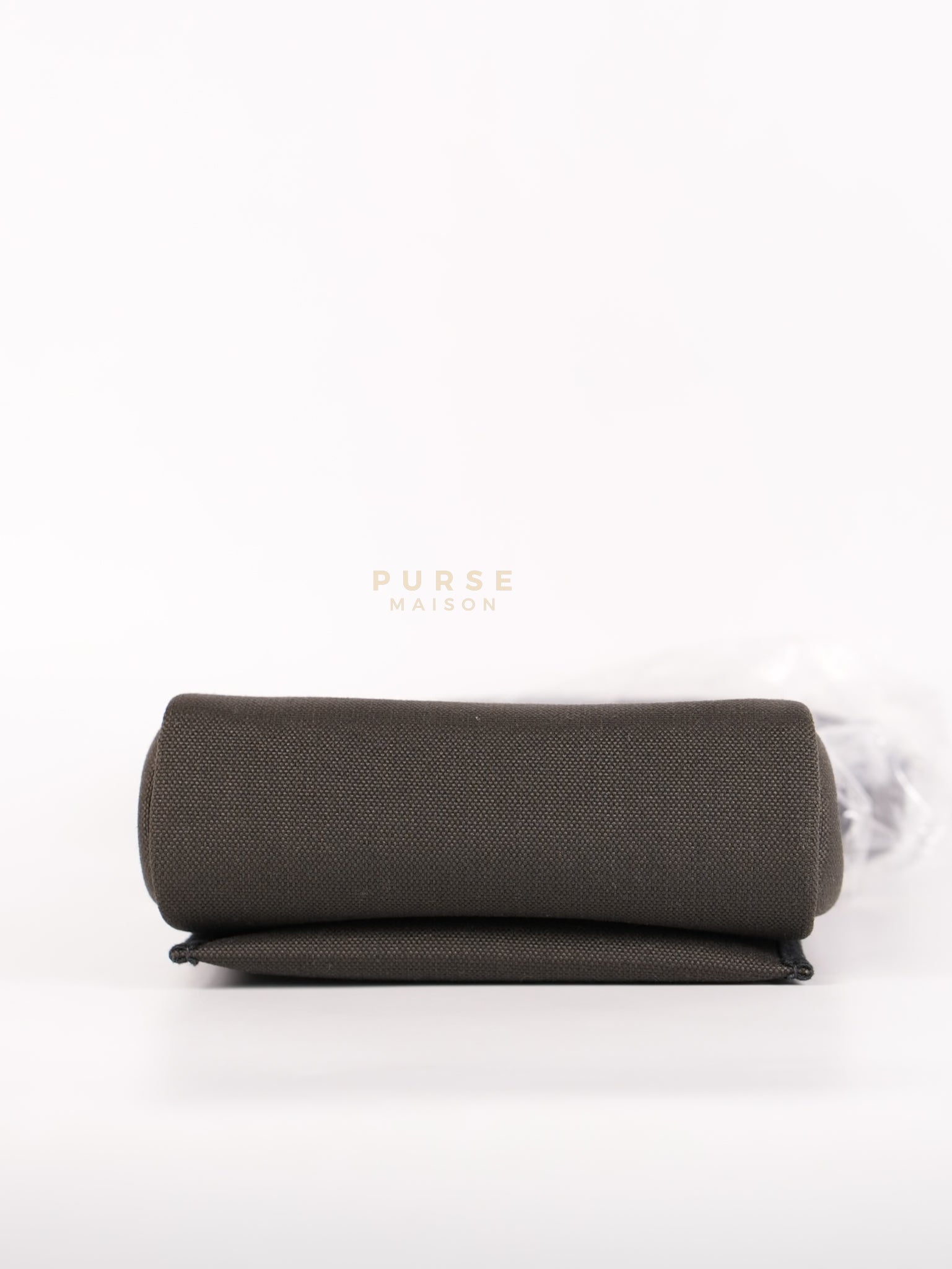 Mini Herbag Zip 20 in Black (Noir) Dark Bronze Canvas Gold Hardware Stamp K (2025) | Purse Maison Luxury Bags Shop