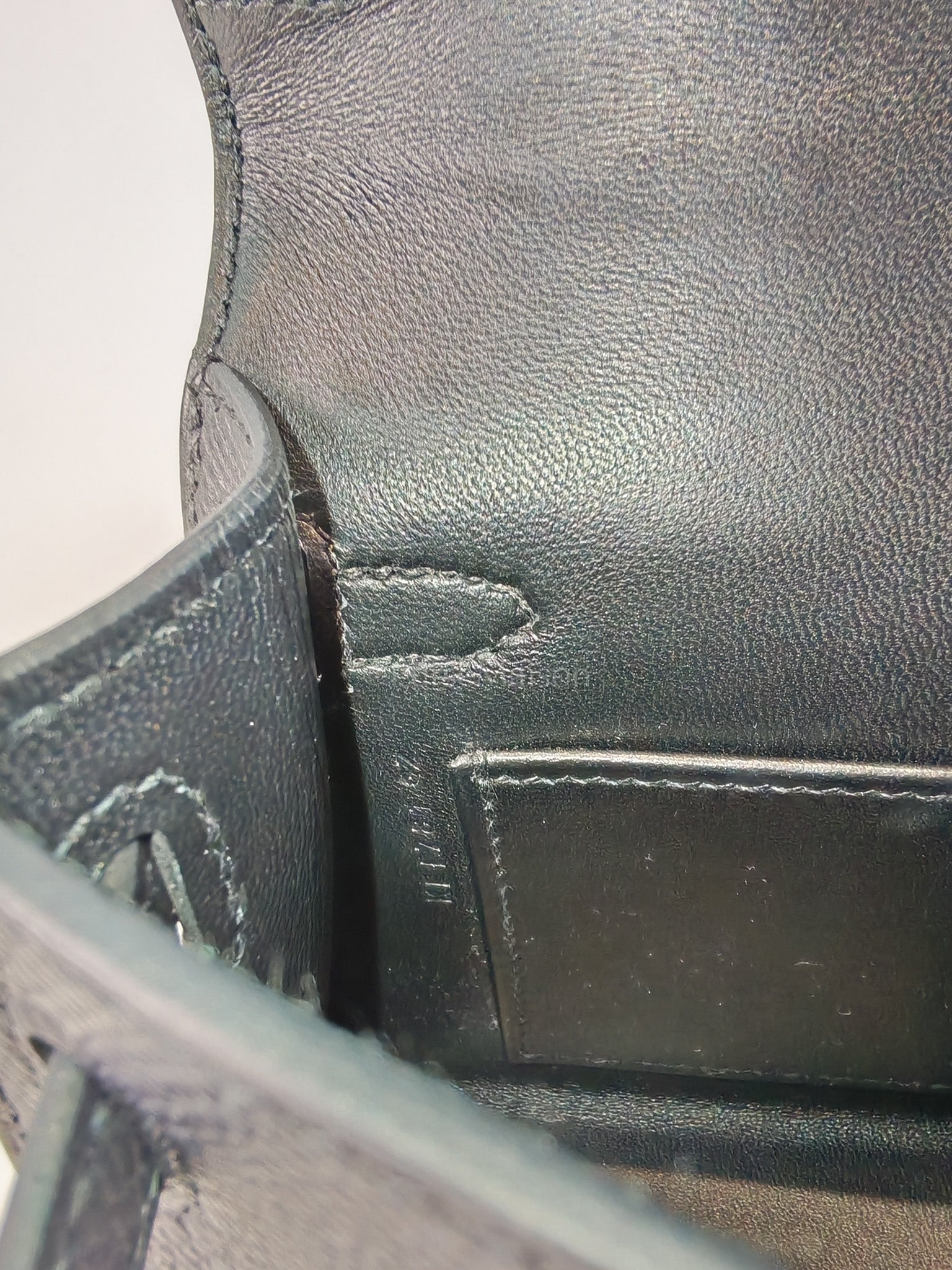 Mini Kelly in Black Epsom Leather and Electrum Hardware Stamp K (2025) | Purse Maison Luxury Bags Shop