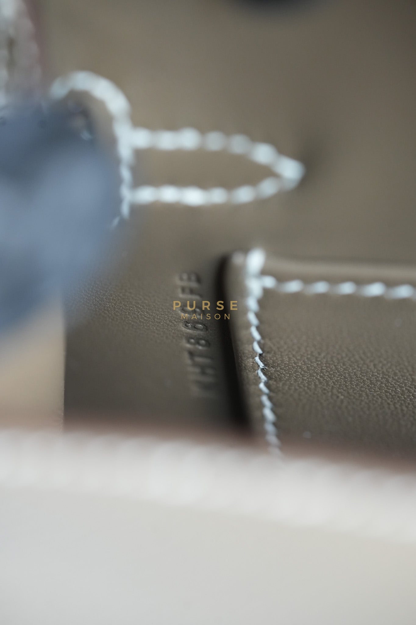 Mini Kelly in Etoupe Epsom Leather & Gold Hardware Stamp K (2025) | Purse Maison Luxury Bags Shop