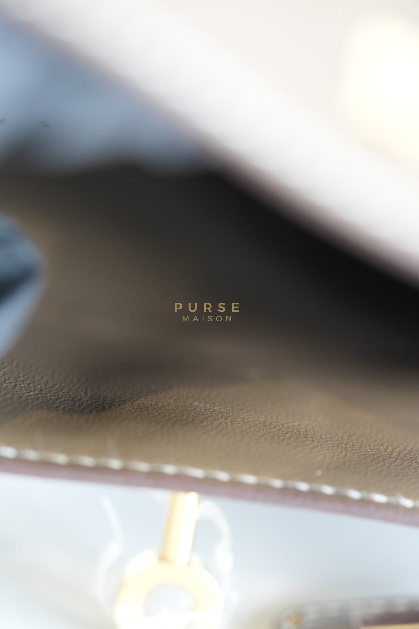 Mini Kelly in Etoupe Epsom Leather & Gold Hardware Stamp K (2025) | Purse Maison Luxury Bags Shop