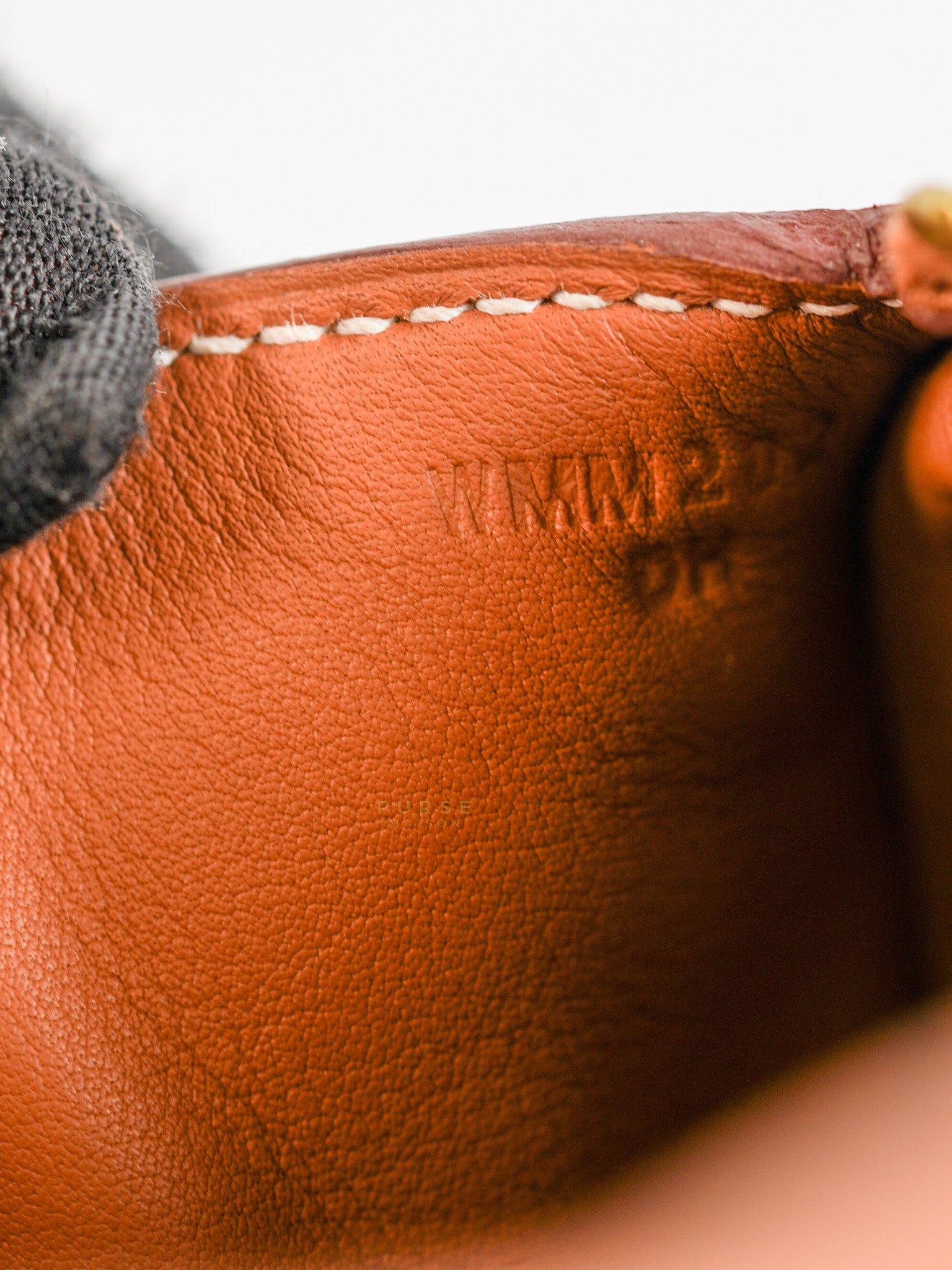 Mini Lindy in Gold Taurillon Clémence Leather with Gold Hardware, Stamp W (2024) | Purse Maison Luxury Bags Shop