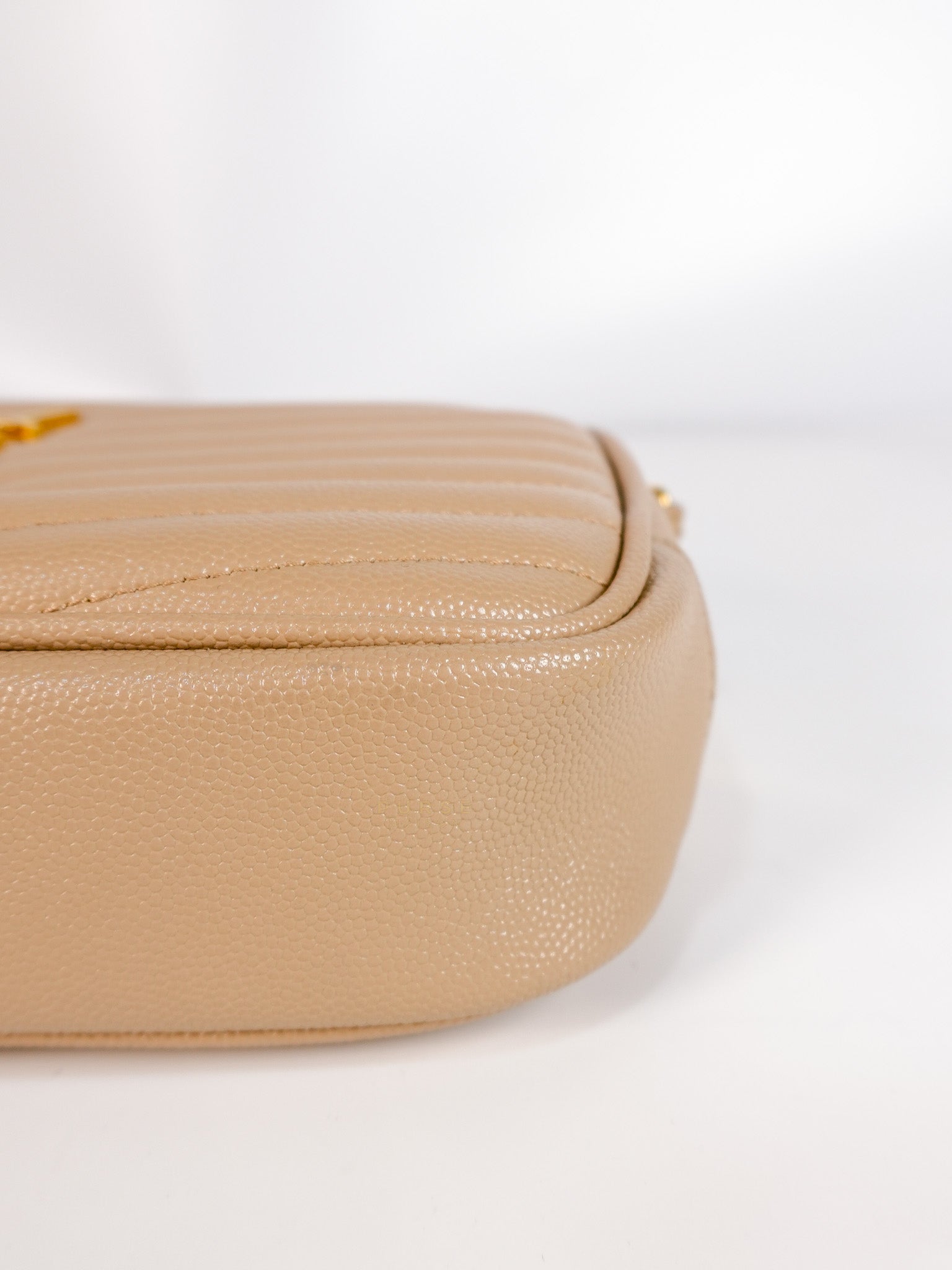 Mini Lou Camera Bag in Grain De Poudre Matelasse Monogram Leather | Purse Maison Luxury Bags Shop