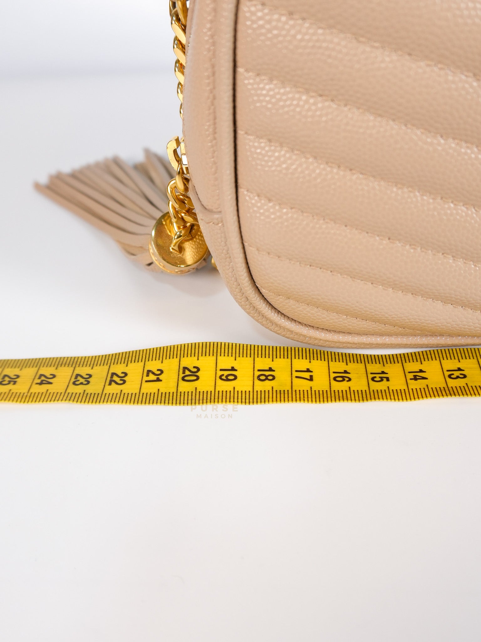 Mini Lou Camera Bag in Grain De Poudre Matelasse Monogram Leather | Purse Maison Luxury Bags Shop