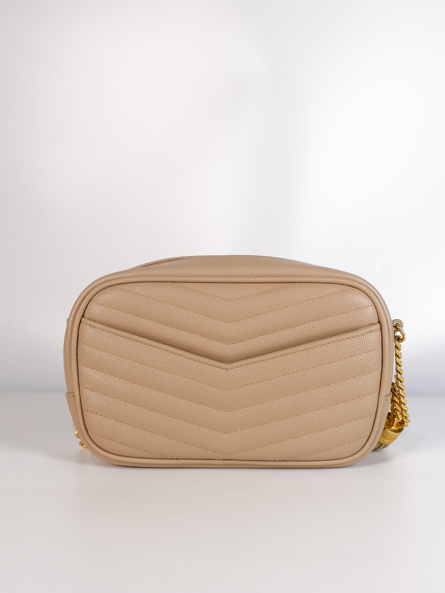 Mini Lou Camera Bag in Grain De Poudre Matelasse Monogram Leather | Purse Maison Luxury Bags Shop