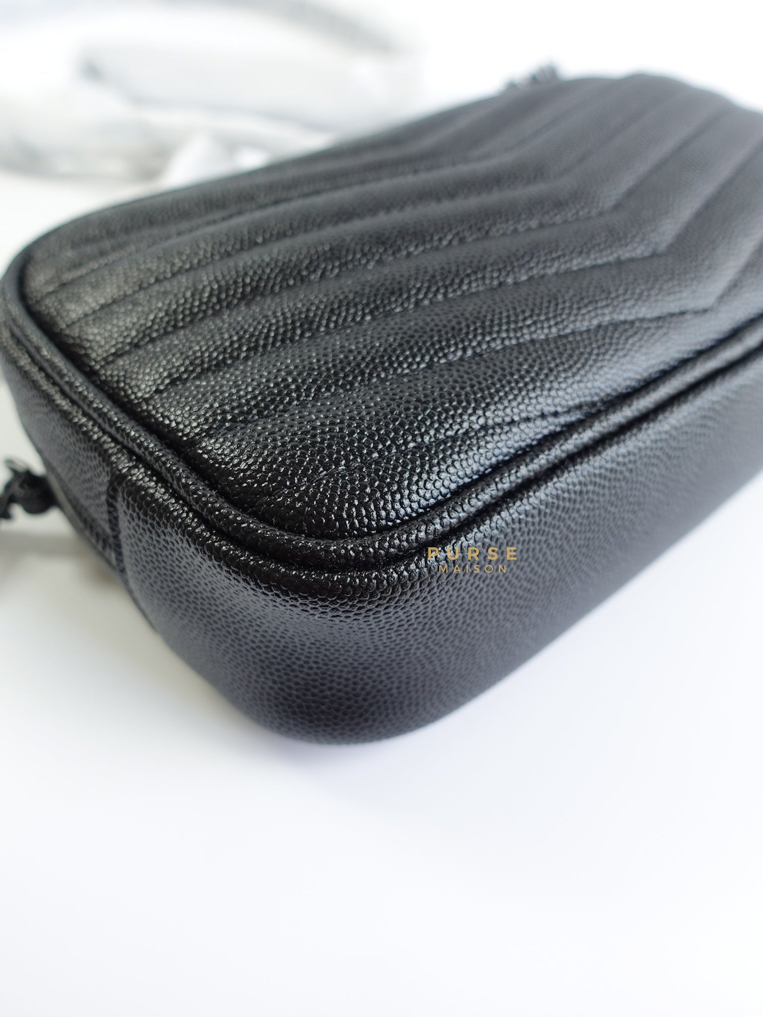 Mini Lou Camera Chain Bag So Black | Purse Maison Luxury Bags Shop