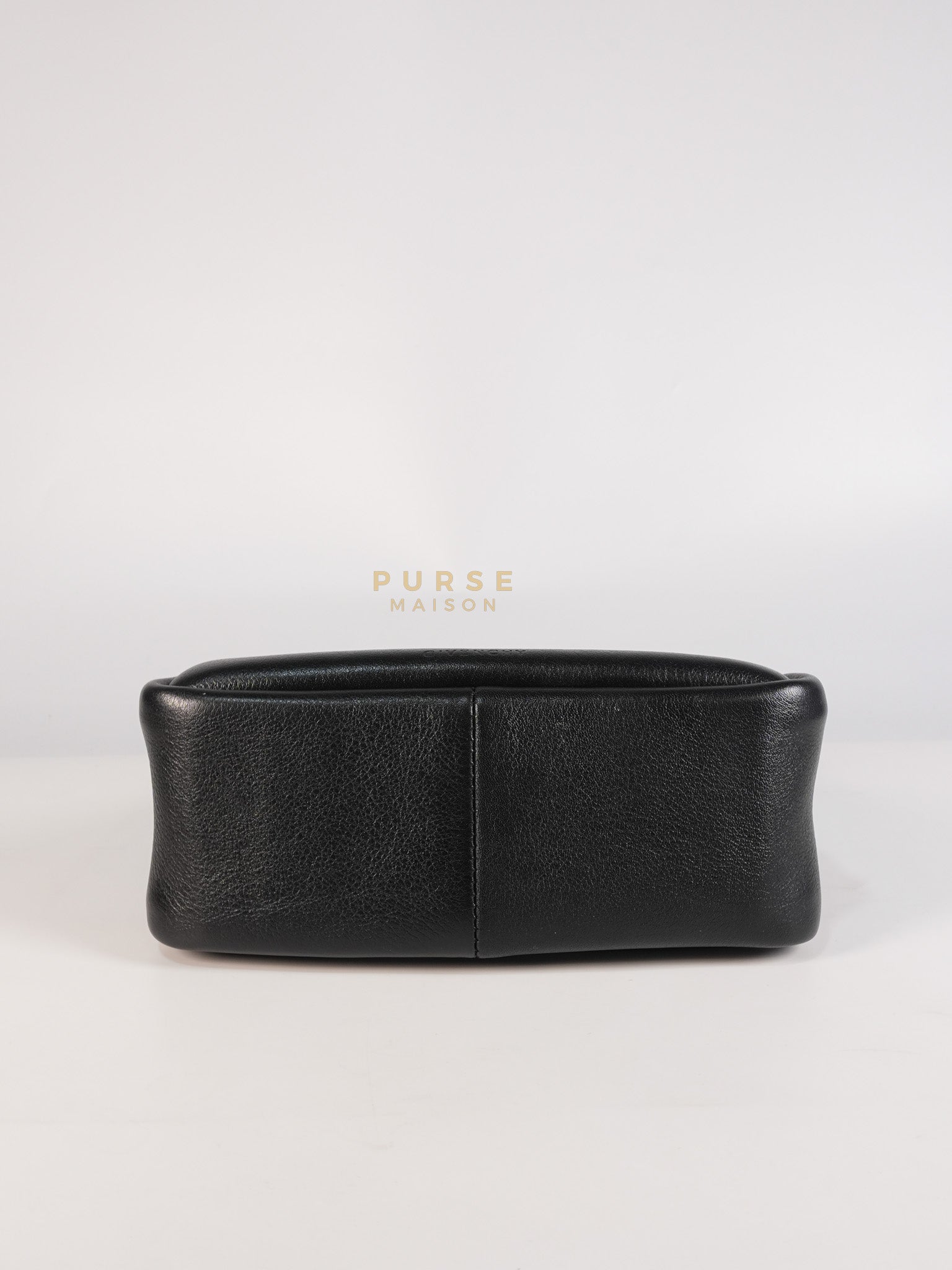 Mini Padlock Black Calfskin Leather Hobo Bag | Purse Maison Luxury Bags Shop