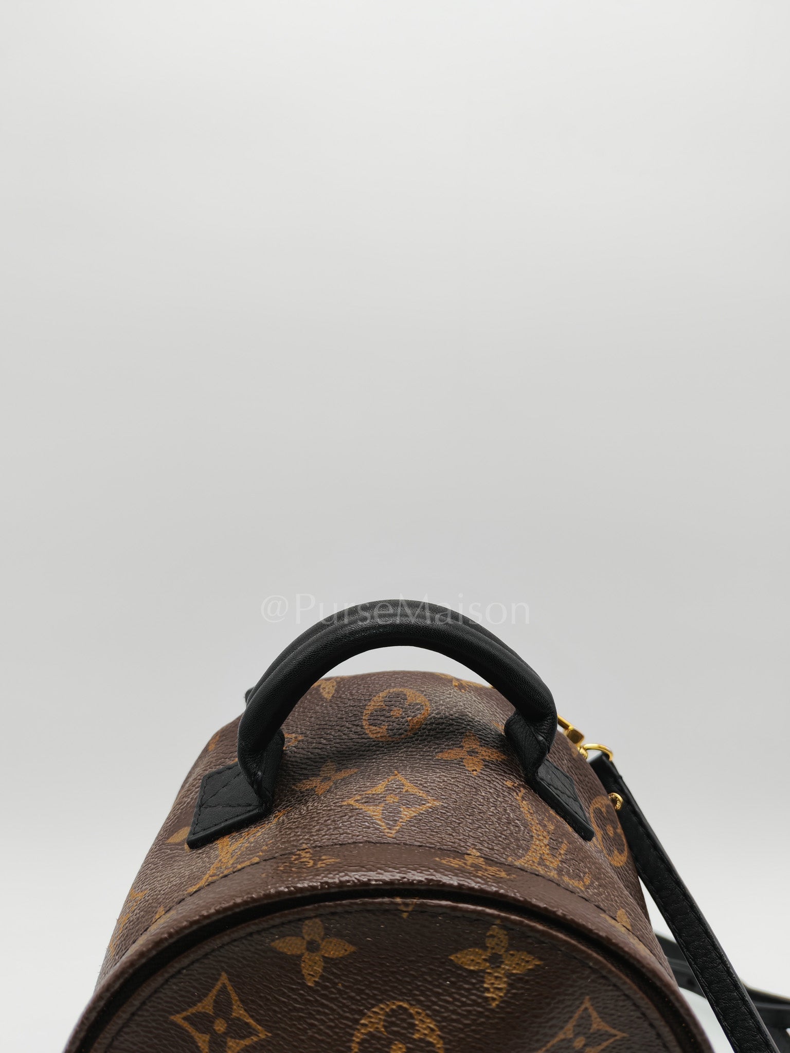 Mini Palm Spring Backpack in Monogram Canvas & Gold Hardware (Datecode: CA1148) | Purse Maison Luxury Bags Shop