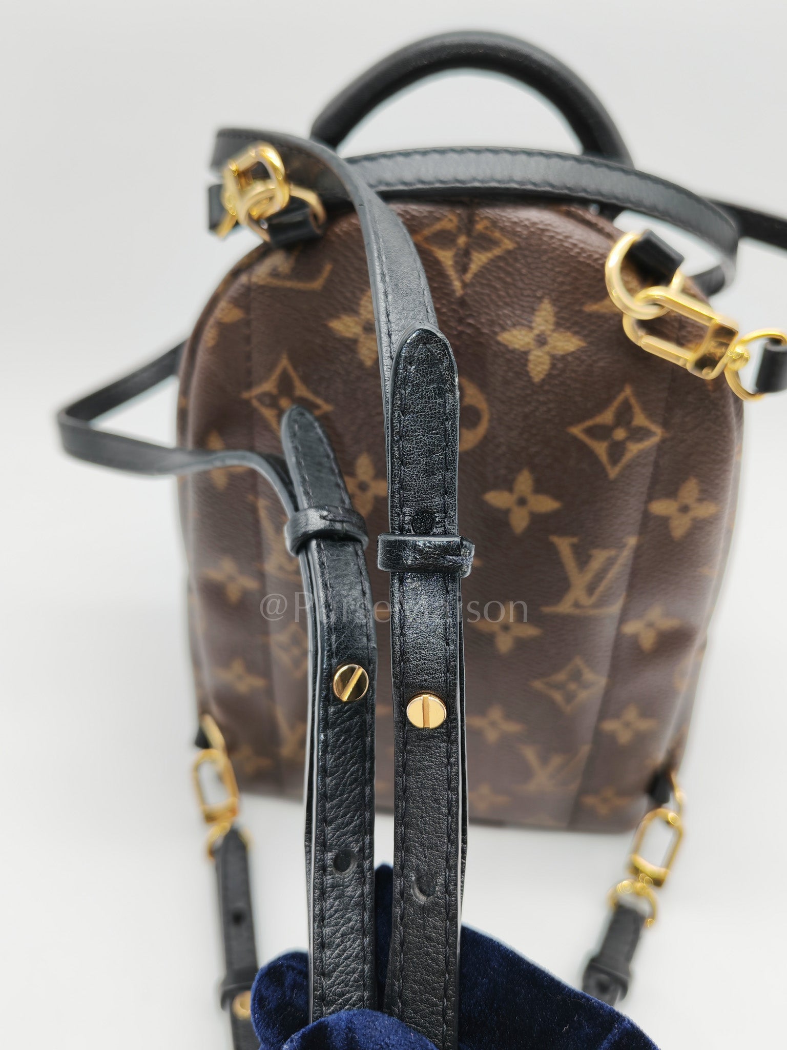 Mini Palm Spring Backpack in Monogram Canvas & Gold Hardware (Datecode: CA1148) | Purse Maison Luxury Bags Shop