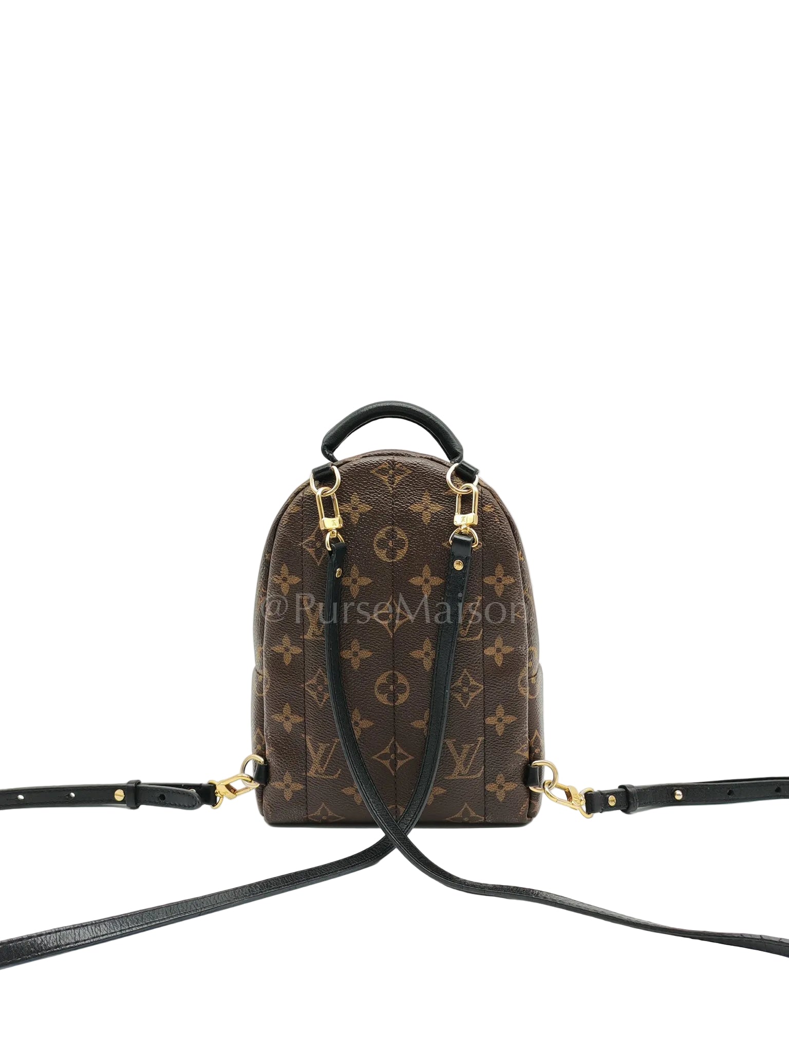 Mini Palm Spring Backpack in Monogram Canvas & Gold Hardware (Datecode: CA1148) | Purse Maison Luxury Bags Shop