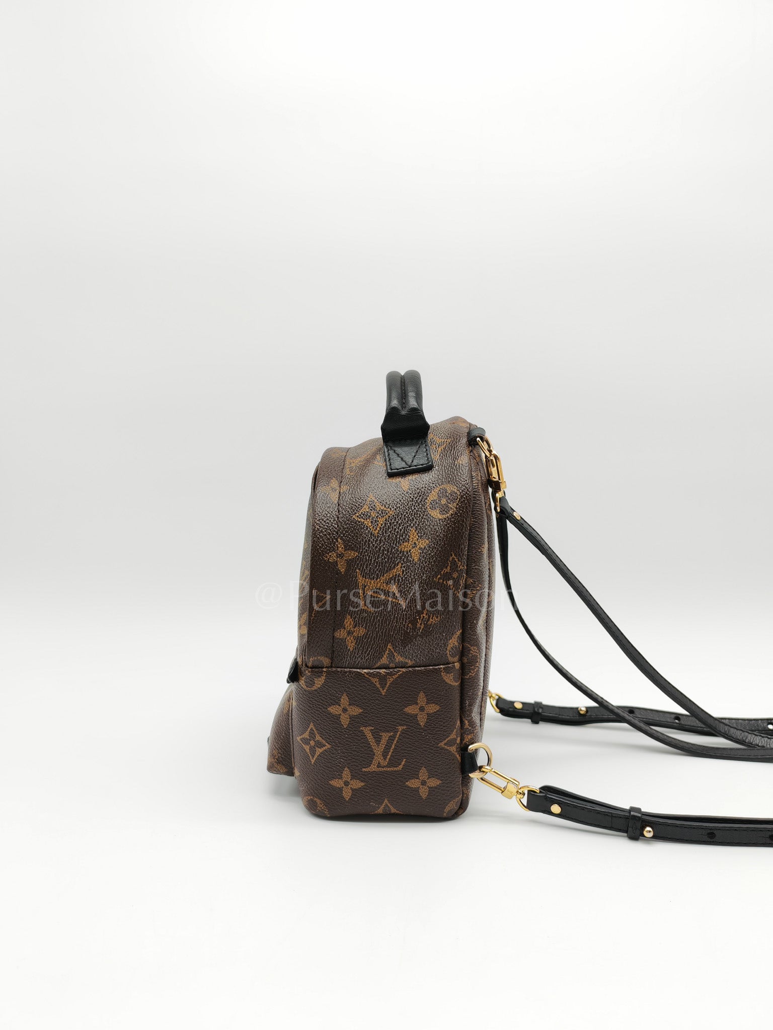 Mini Palm Spring Backpack in Monogram Canvas & Gold Hardware (Datecode: CA1148) | Purse Maison Luxury Bags Shop