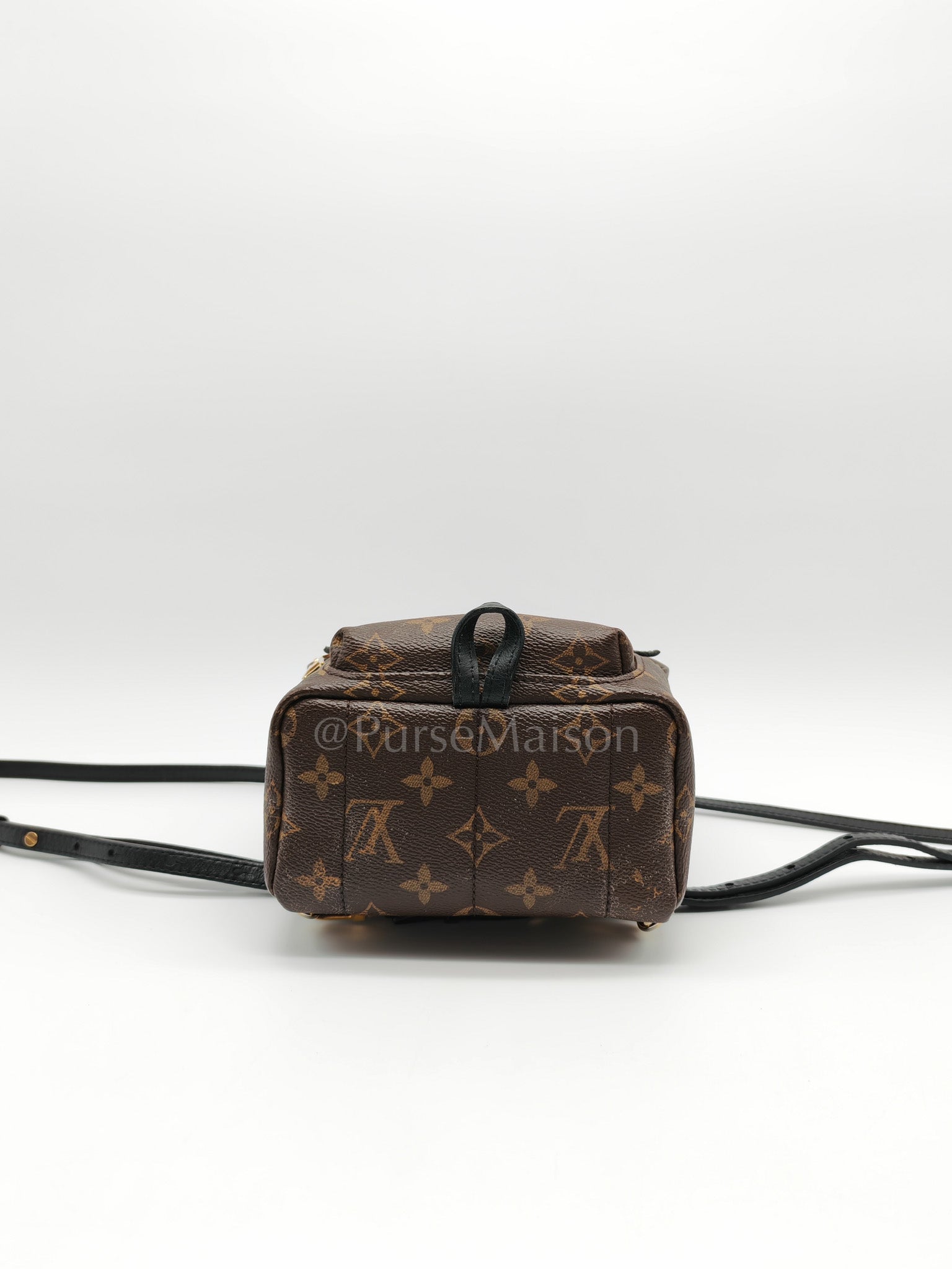 Mini Palm Spring Backpack in Monogram Canvas & Gold Hardware (Datecode: CA1148) | Purse Maison Luxury Bags Shop
