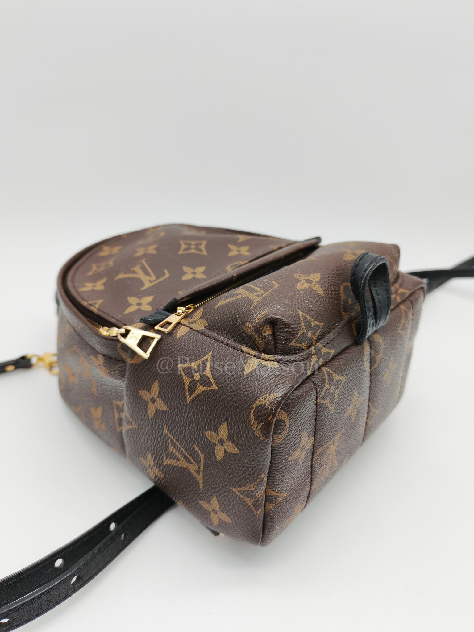Mini Palm Spring Backpack in Monogram Canvas & Gold Hardware (Datecode: CA1148) | Purse Maison Luxury Bags Shop
