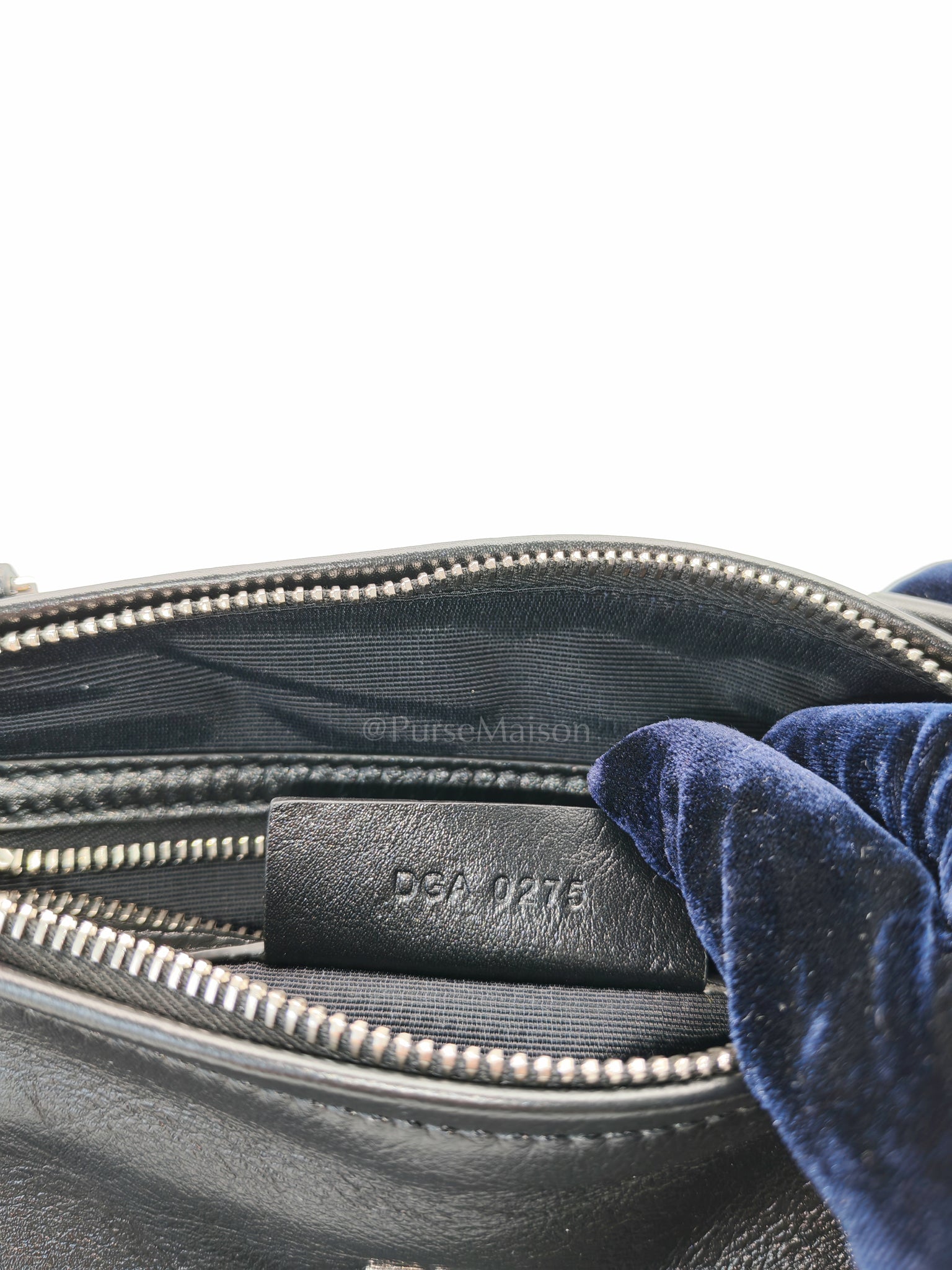 Mini Pandora in Black Soft Calfskin Leather Crossbody Bag | Purse Maison Luxury Bags Shop