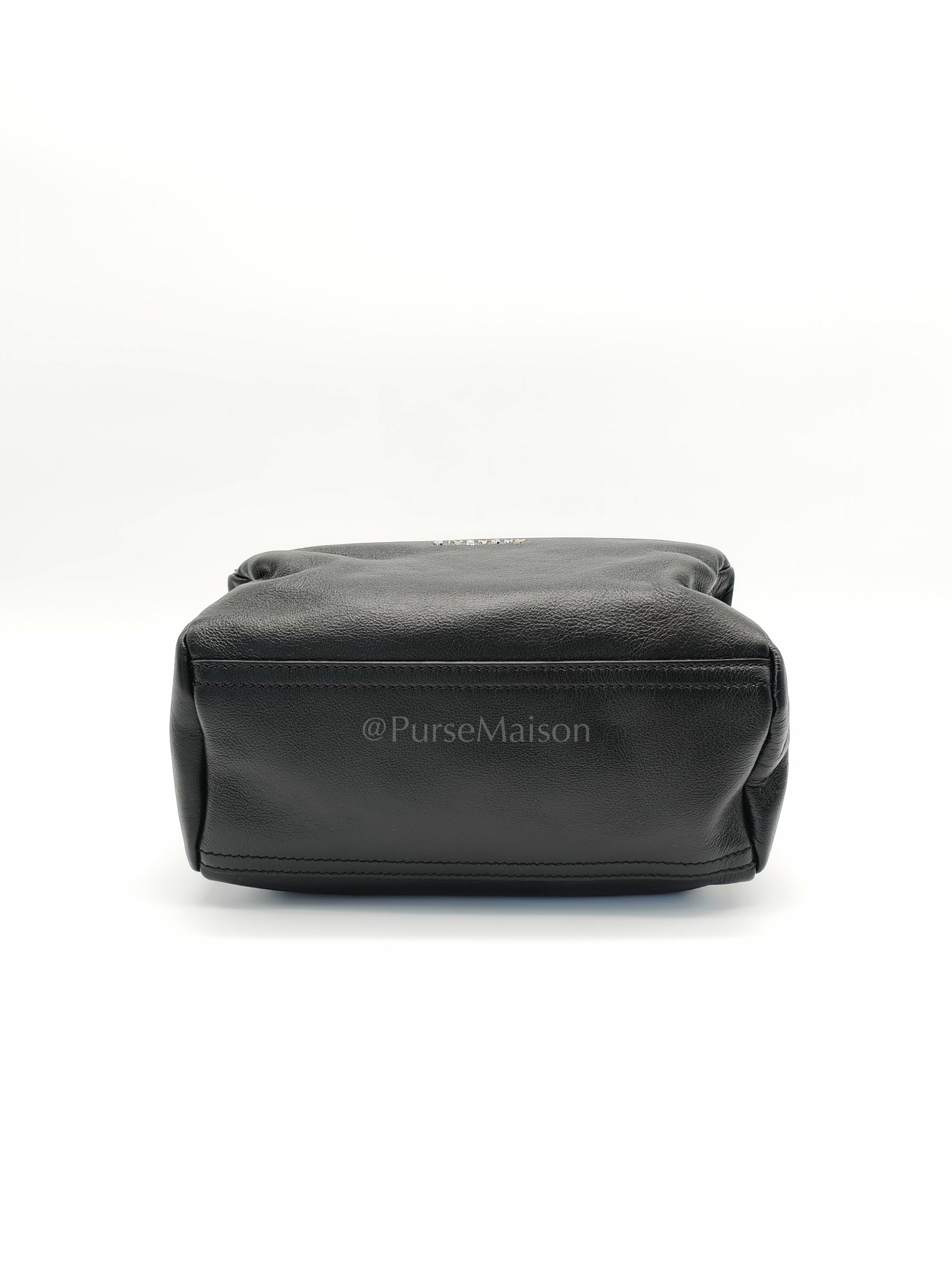 Mini Pandora in Black Soft Calfskin Leather Crossbody Bag | Purse Maison Luxury Bags Shop