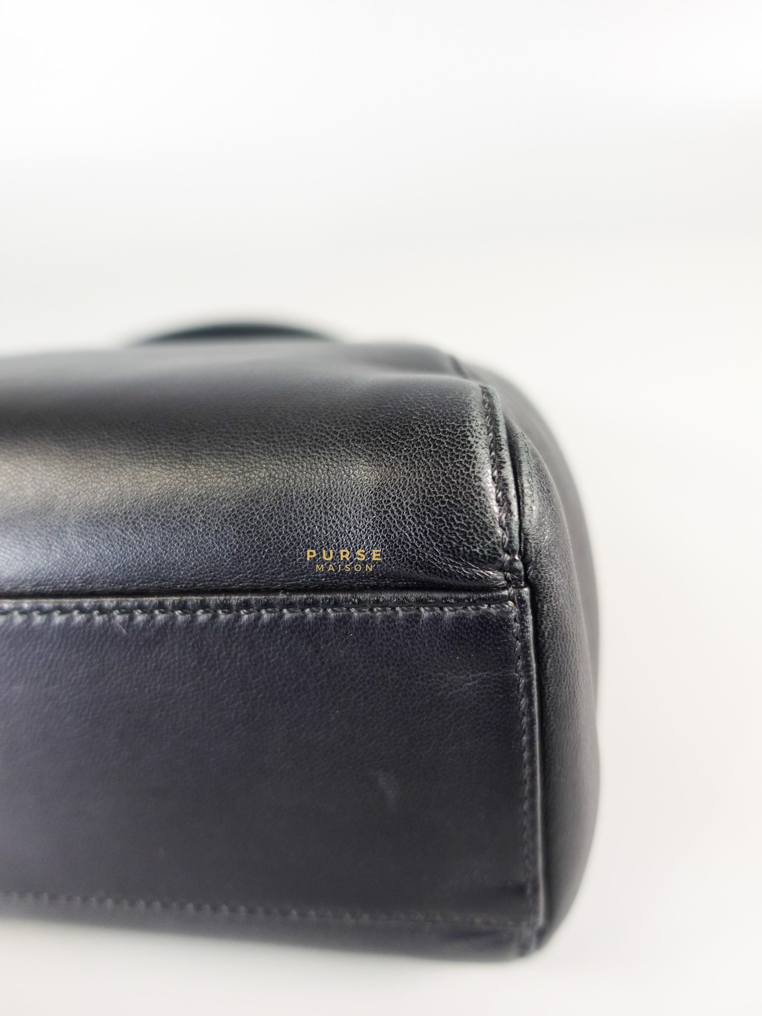 Mini Peekaboo in Black Leather | Purse Maison Luxury Bags Shop