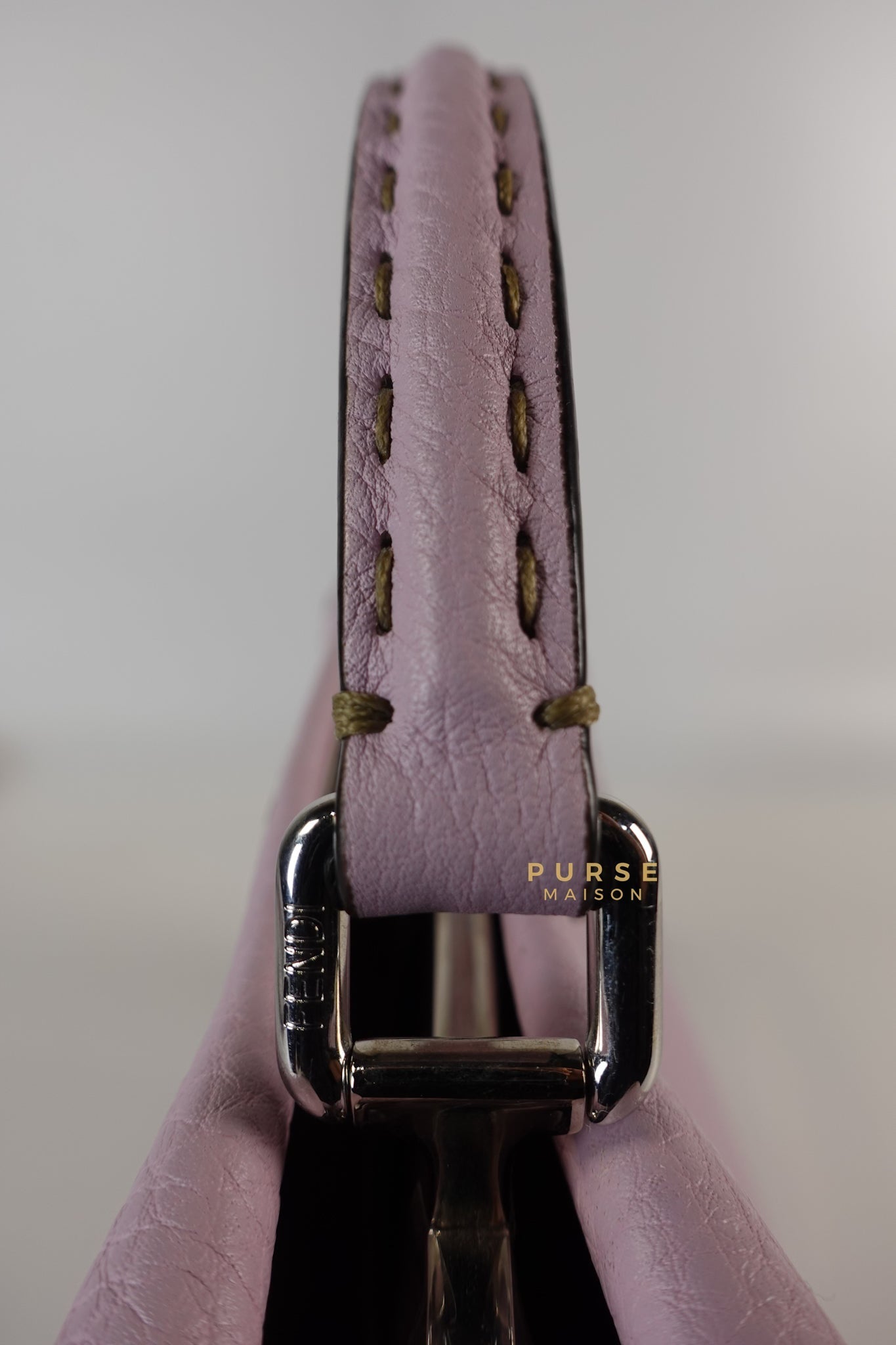 Mini Peekaboo Selleria Light Purple & Silver Hardware | Purse Maison Luxury Bags Shop