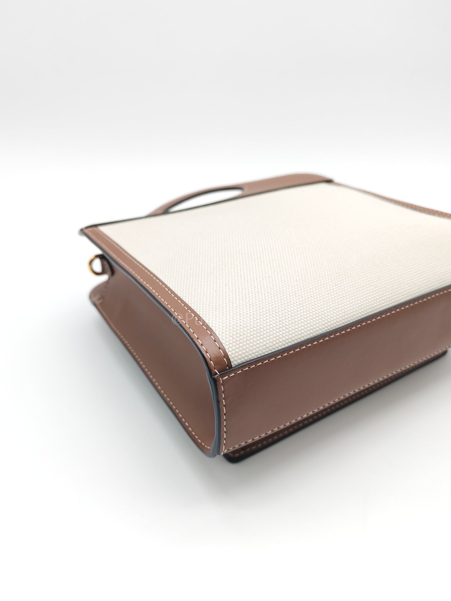 Mini Pocket Tote Bag - Natural | Purse Maison Luxury Bags Shop