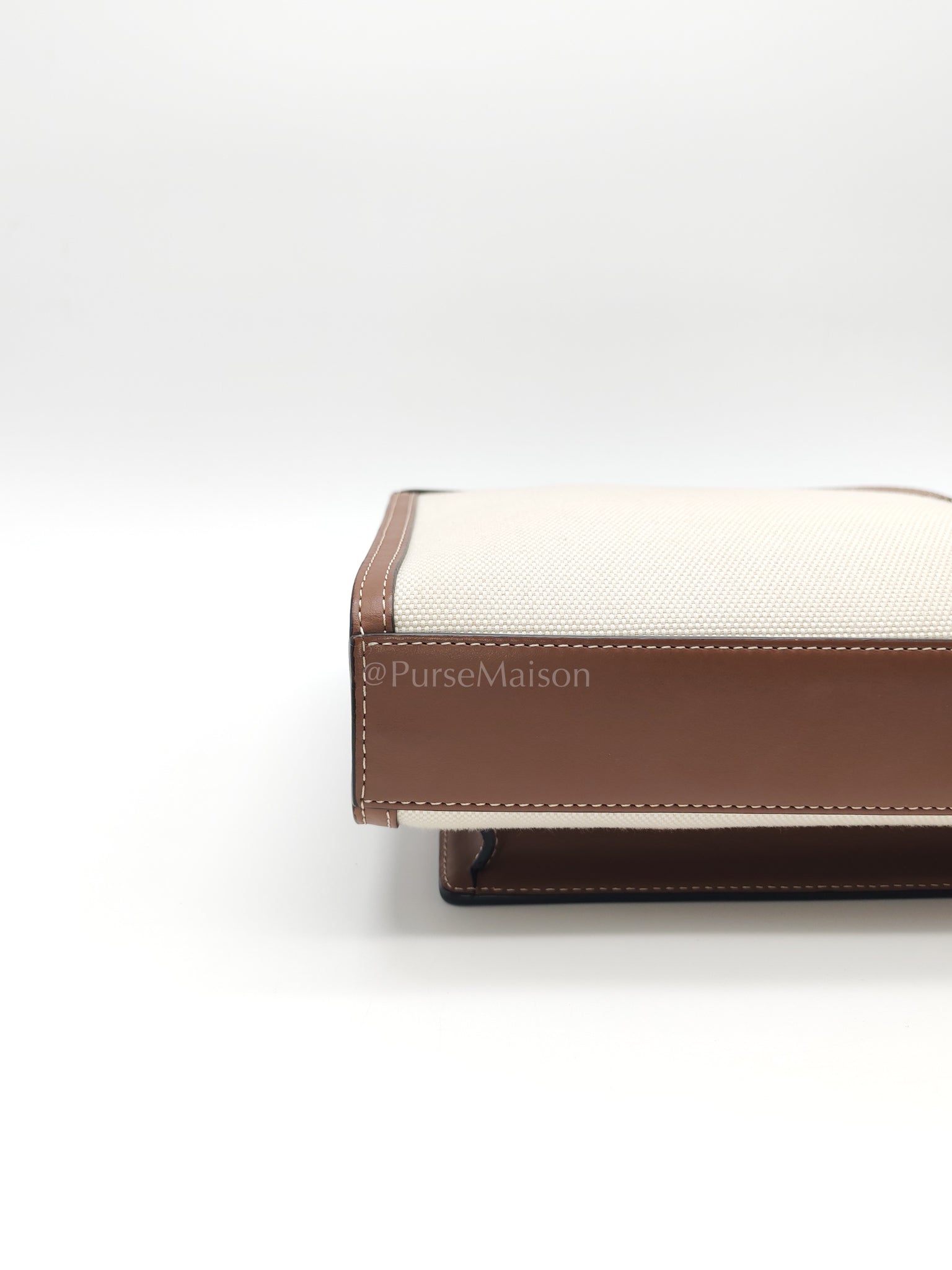 Mini Pocket Tote Bag - Natural | Purse Maison Luxury Bags Shop
