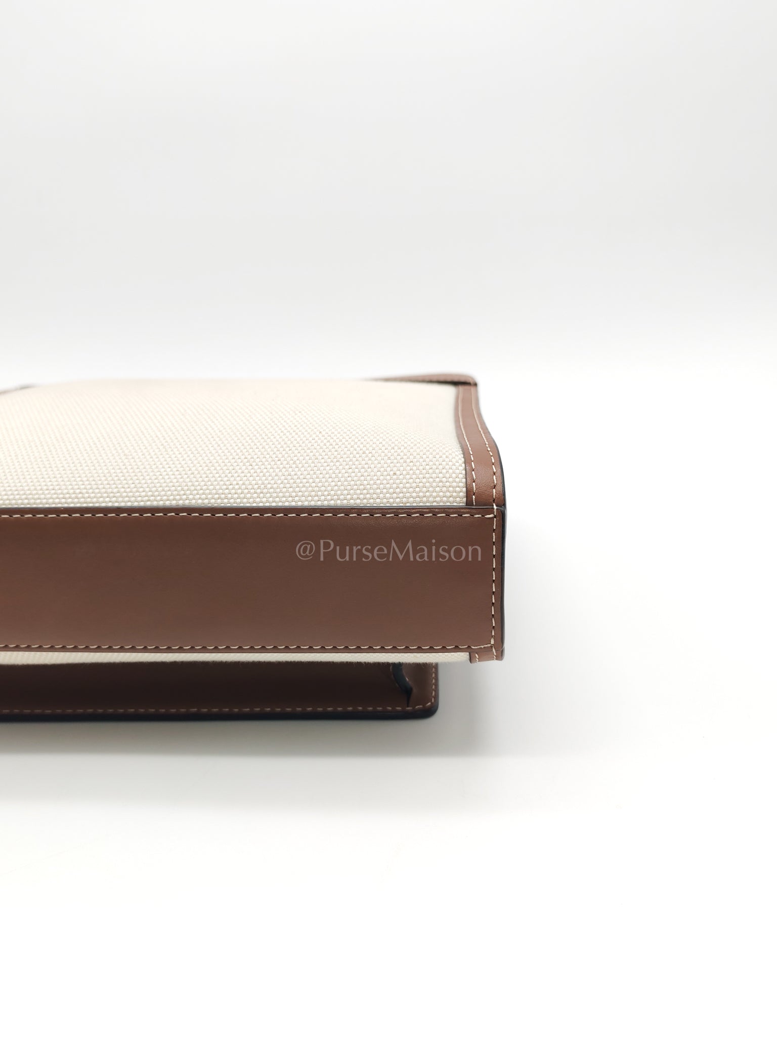 Mini Pocket Tote Bag - Natural | Purse Maison Luxury Bags Shop