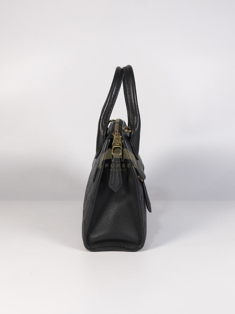 Mini Pont-Neuf in Black Monogram Empreinte Leather & Gold Hardware | Purse Maison Luxury Bags Shop