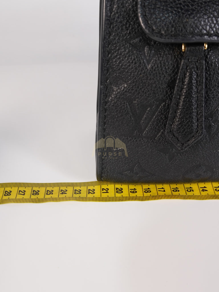 Mini Pont-Neuf in Black Monogram Empreinte Leather & Gold Hardware | Purse Maison Luxury Bags Shop