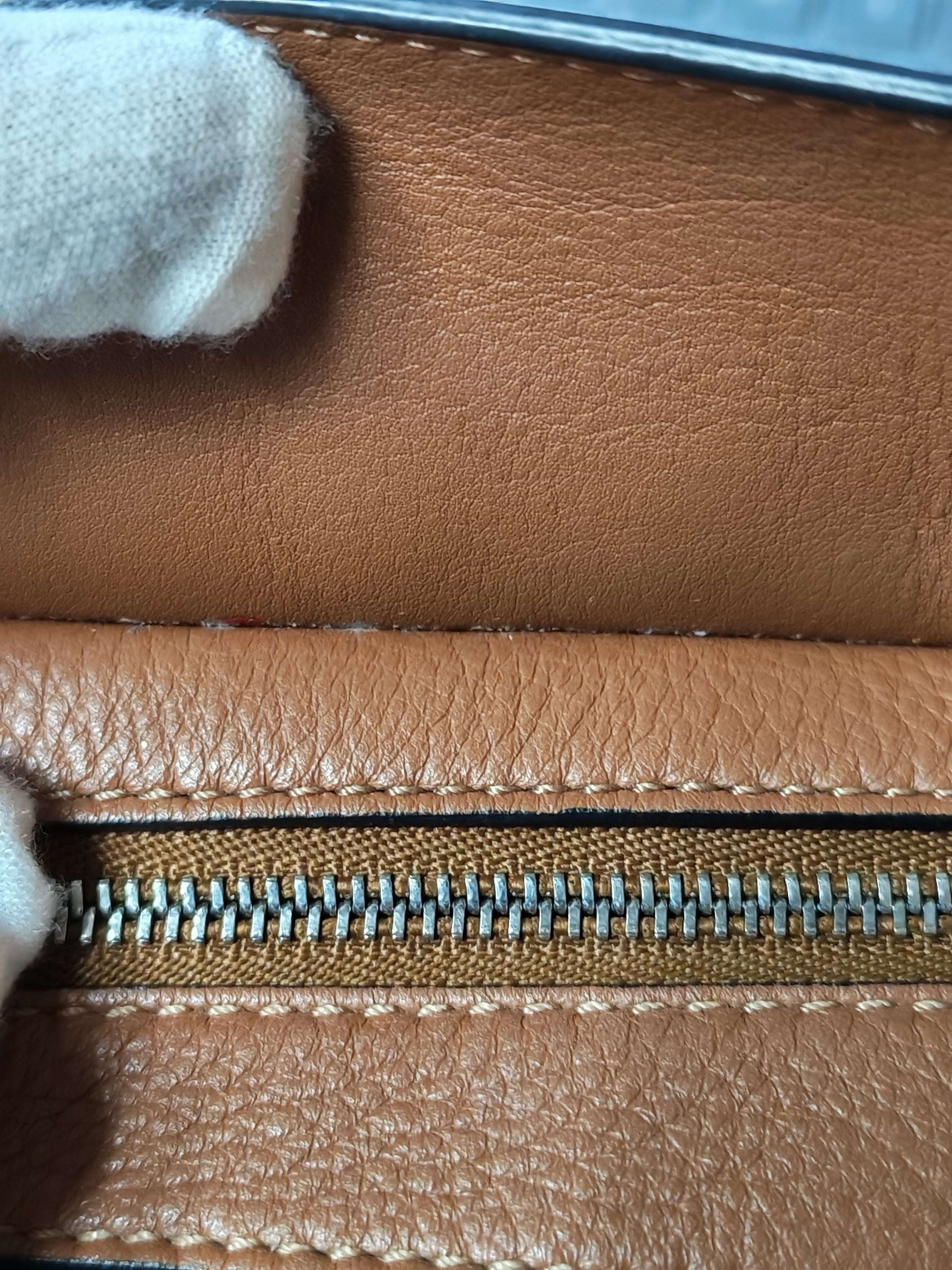 Mini Puzzle Bag in Tan Grained Calfskin | Purse Maison Luxury Bags Shop