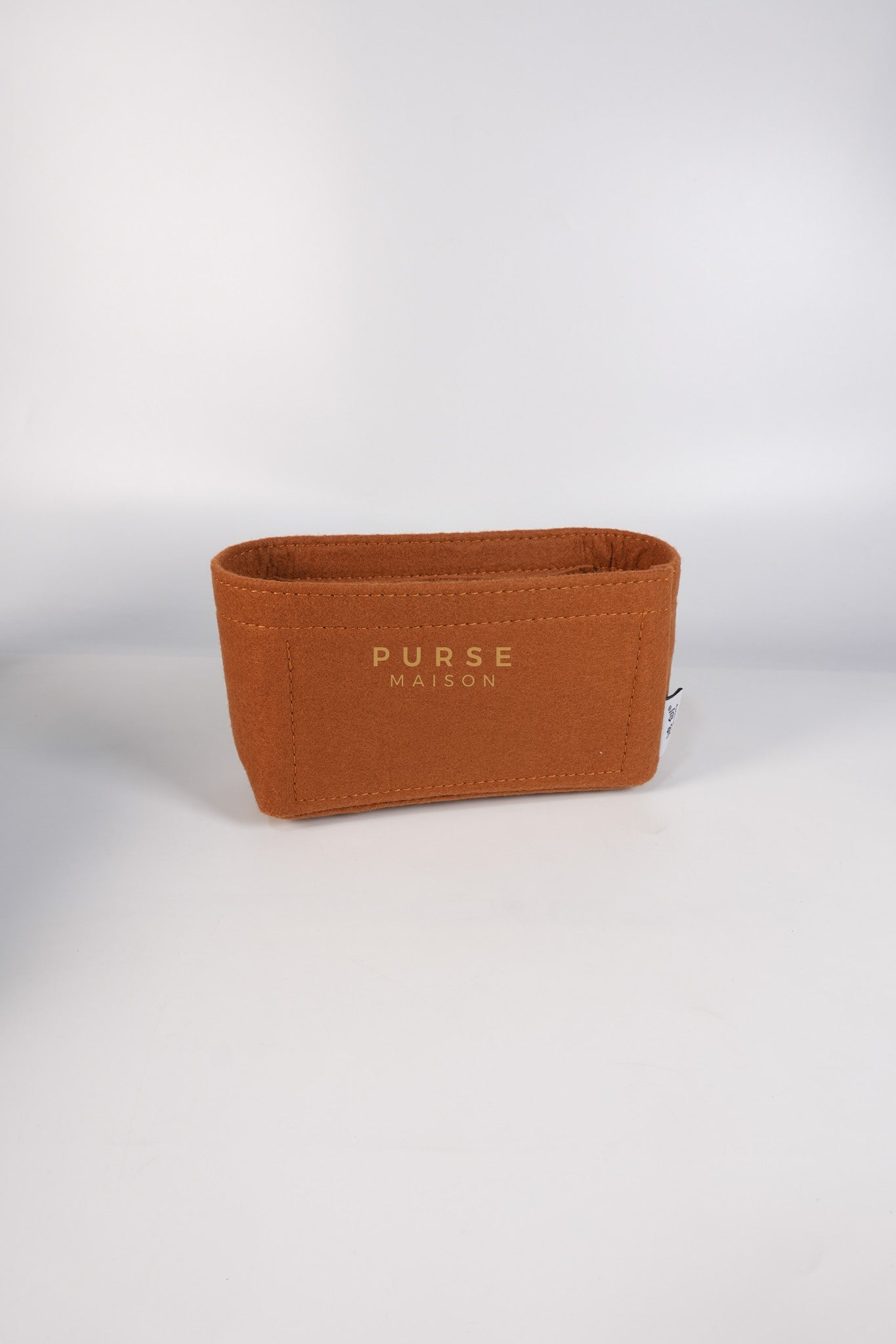 Mini Puzzle Bag in Tan Grained Calfskin | Purse Maison Luxury Bags Shop