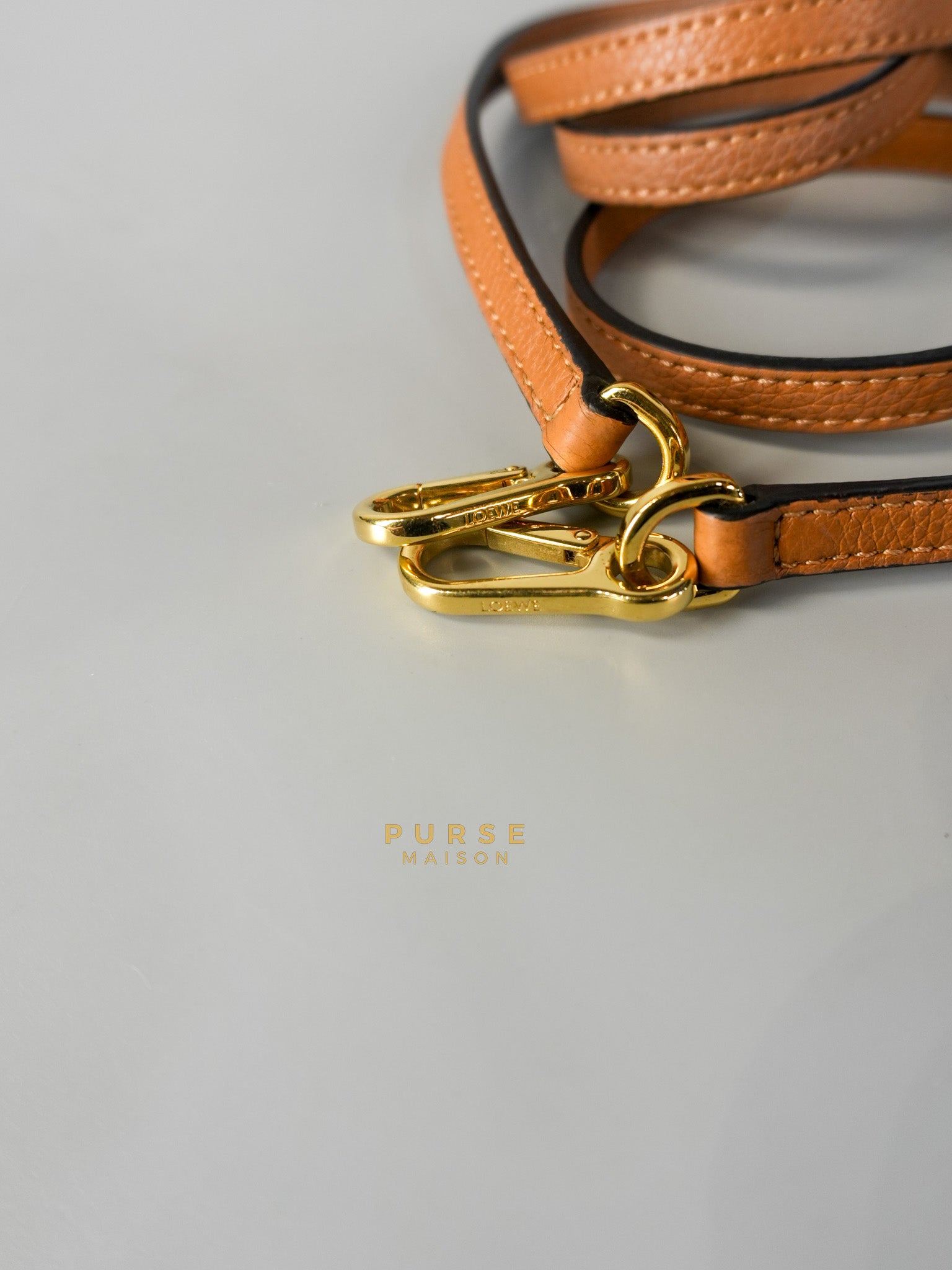 Mini Puzzle Caramel Tan Calfskin | Purse Maison Luxury Bags Shop