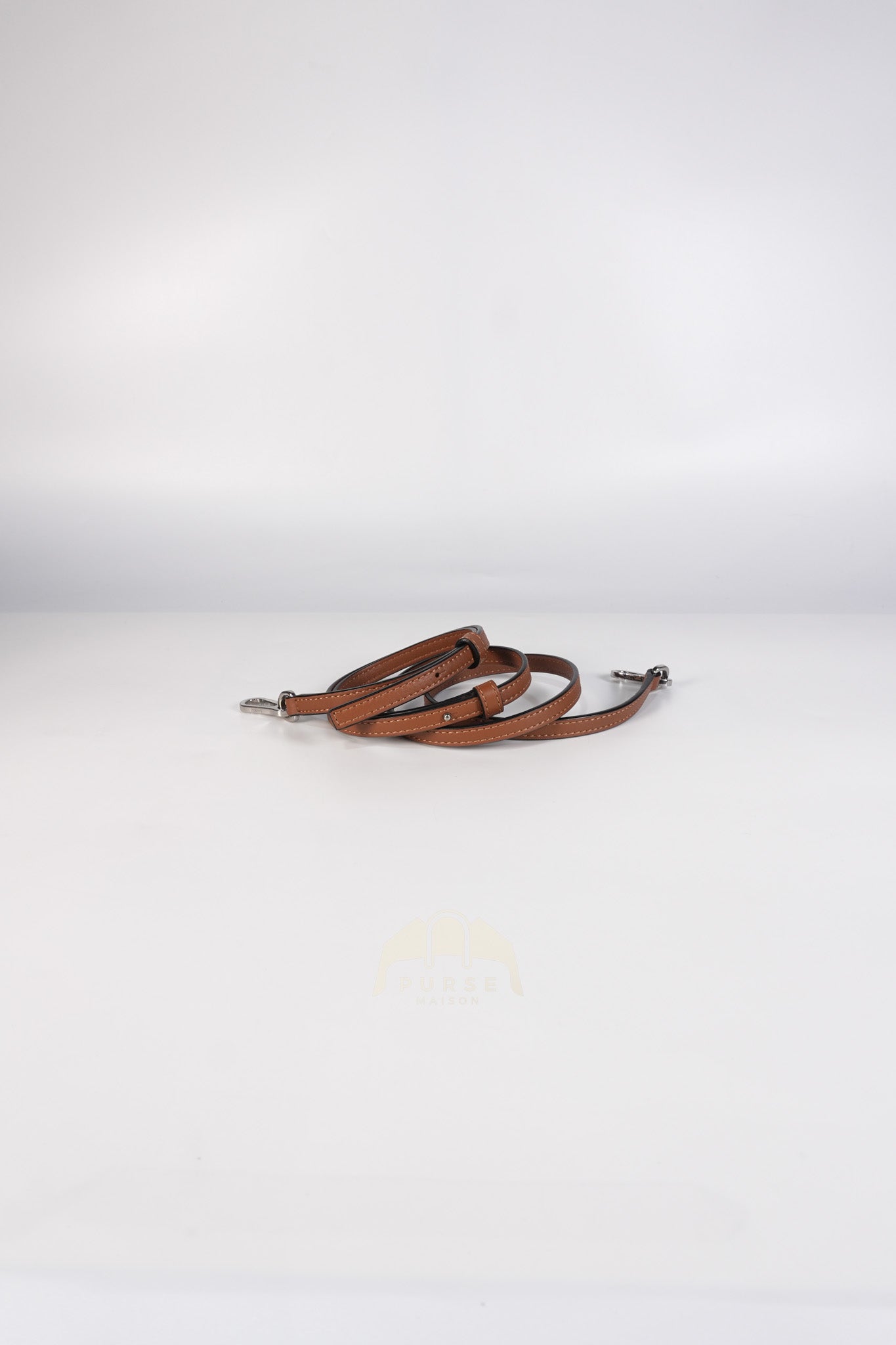 Mini Puzzle Edge Bag in Tan Calfskin Leather & Silver Hardware | Purse Maison Luxury Bags Shop