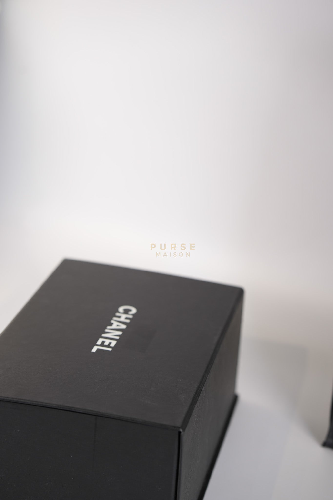 Mini Rectangle in Black Chevron Caviar Leather Light Gold (Series 26) | Purse Maison Luxury Bags Shop
