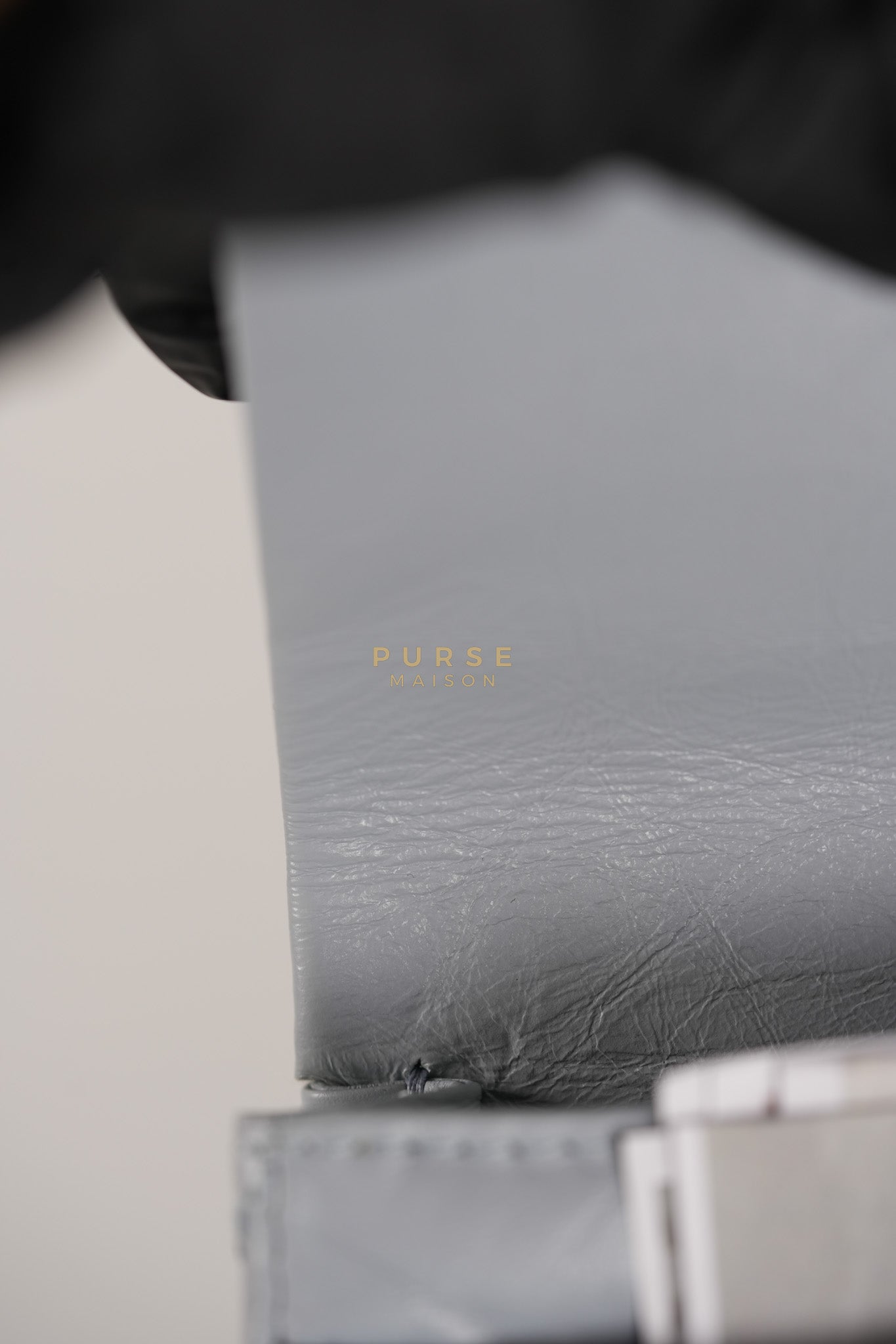 Mini Reissue Bum Bag in Distressed Calfskin Leather and Aged Gold Hardware Series 27 | Purse Maison Luxury Bags Shop