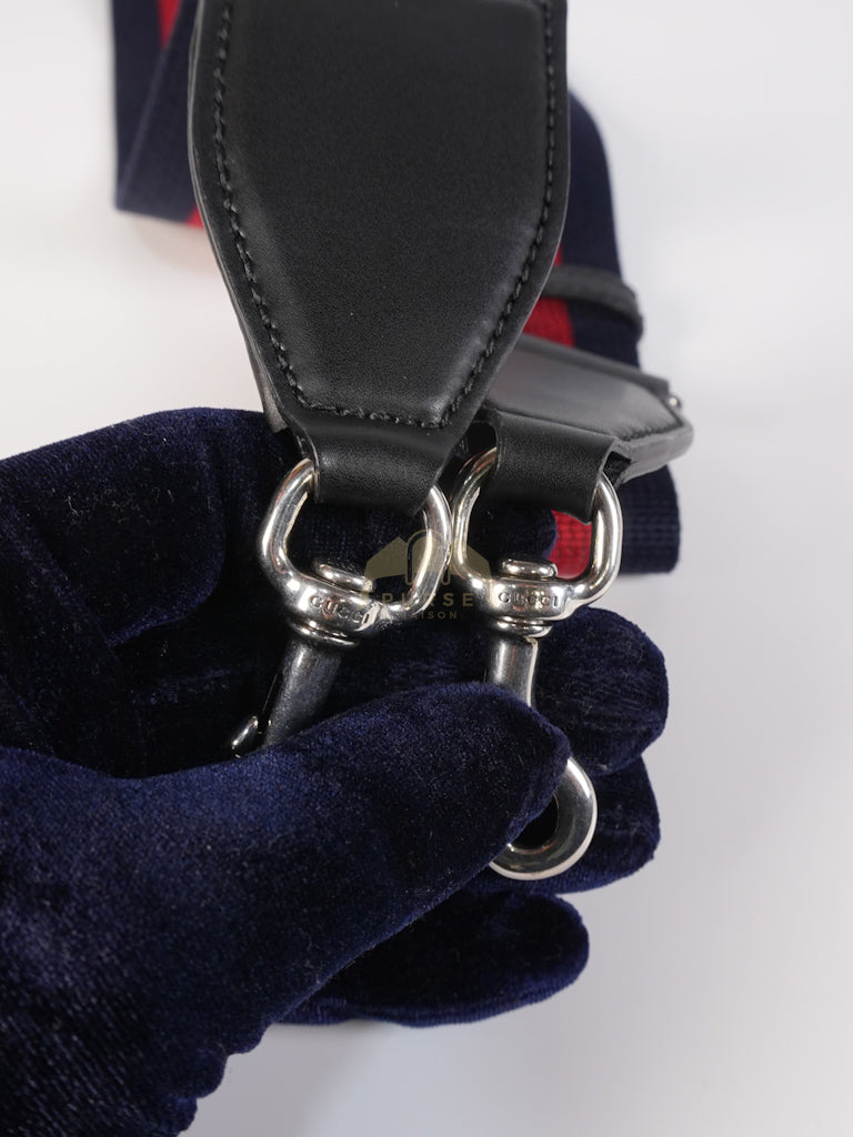 Mini Tote Bag in Black GG Supreme Canvas & Silver Hardware | Purse Maison Luxury Bags Shop