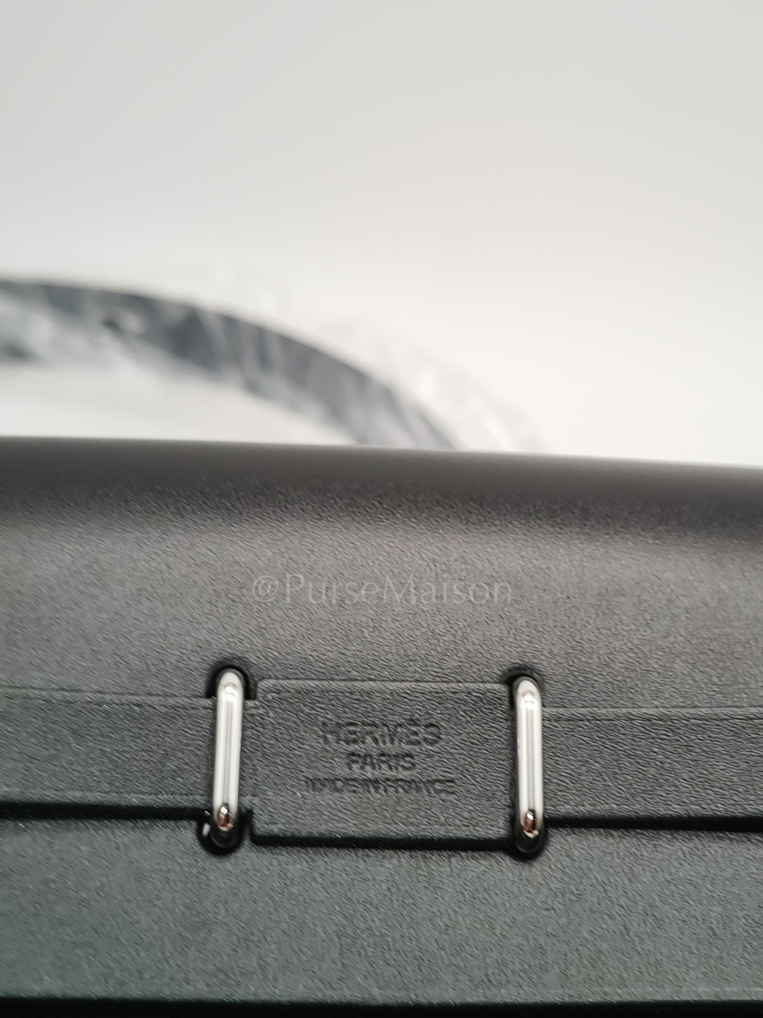 Mini Herbag Zip 20 in Black Military Toile Canvas & Palladium Hardware Stamp G(2026)