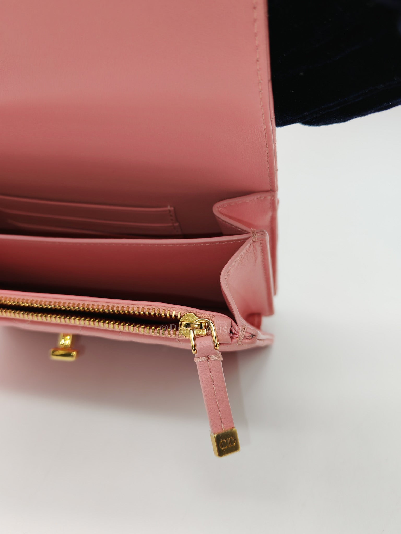 Miss Caro Mini in Pink Cannage Lambskin Leather Chain Bag | Purse Maison Luxury Bags Shop