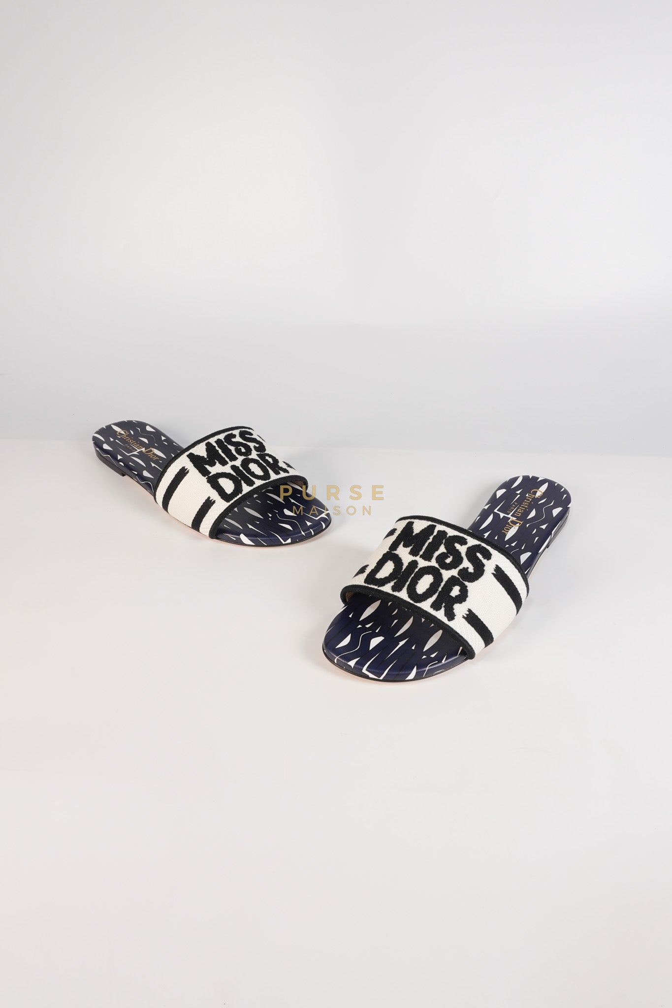 Miss Dior Sandals in Blue Size 37.5 (23.5cm) | Purse Maison Luxury Bags Shop