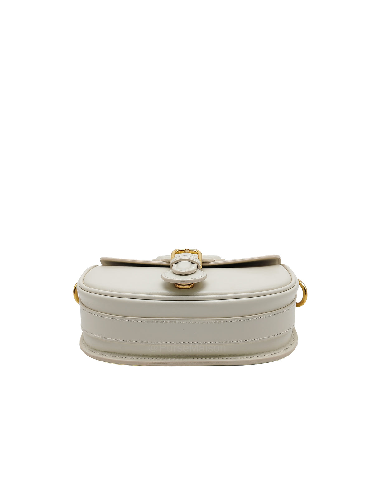 Christian Dior Bobby Small in Latte Box Calfskin Leather