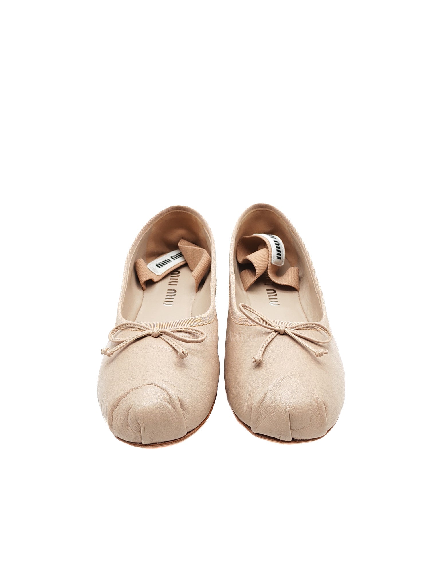 Ballerina Flats in Neutral Beige Size 37 (24cm)