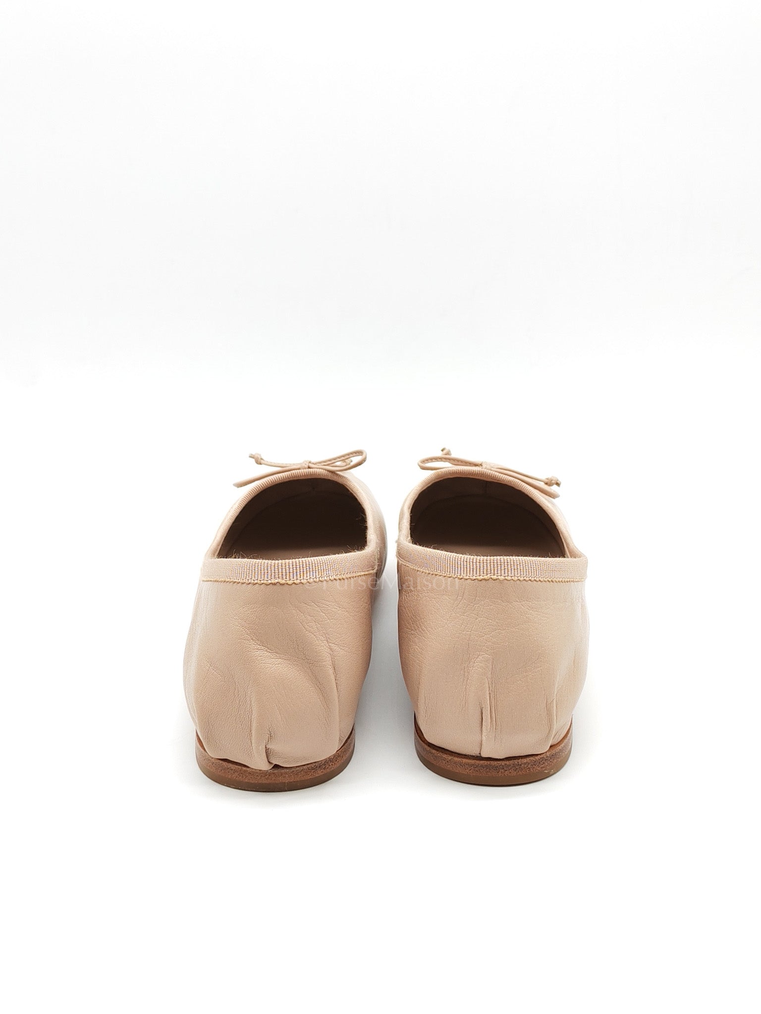 Ballerina Flats in Neutral Beige Size 37 (24cm)