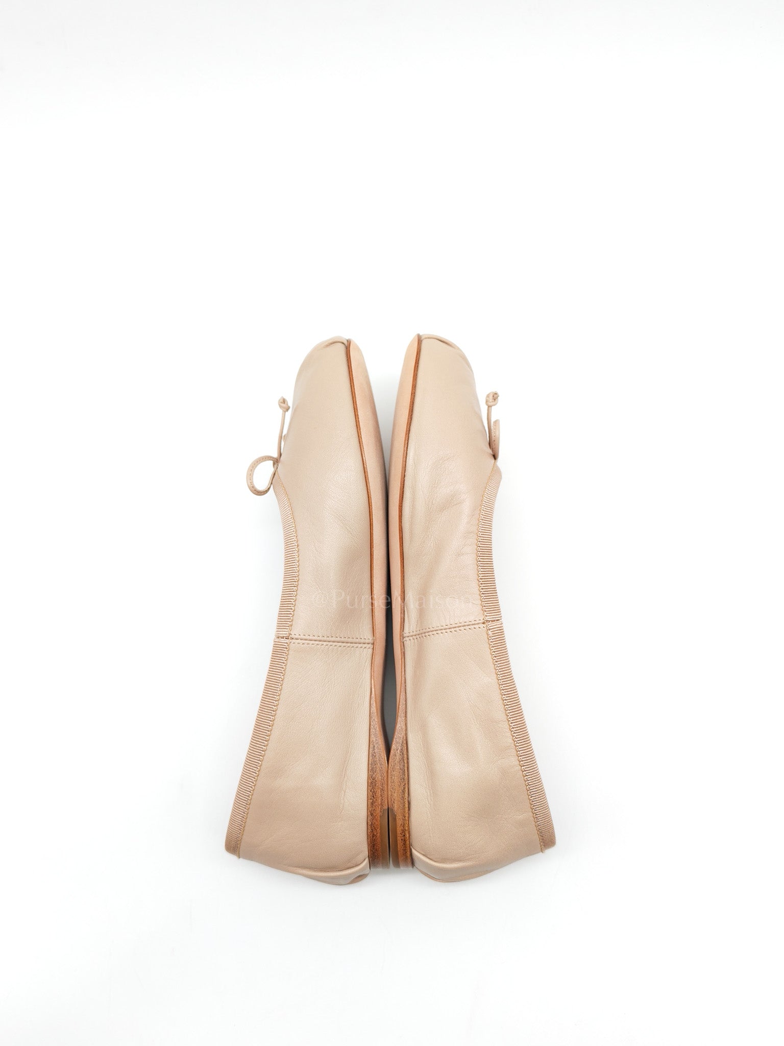 Ballerina Flats in Neutral Beige Size 37 (24cm)