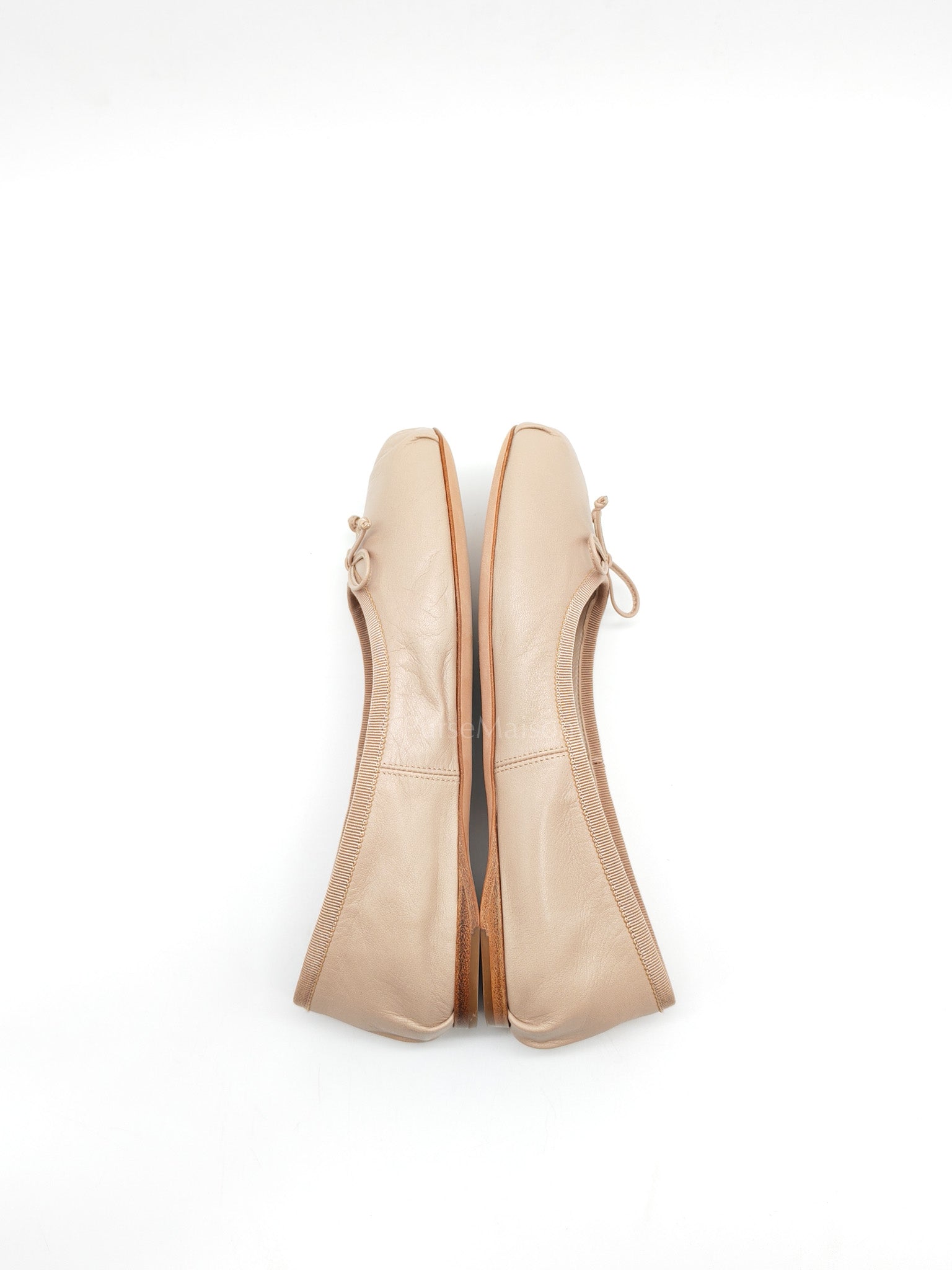 Ballerina Flats in Neutral Beige Size 37 (24cm)
