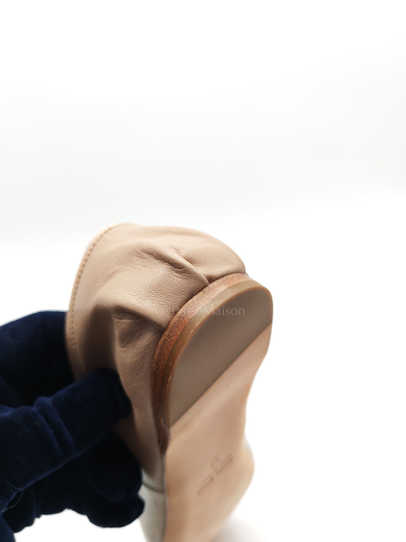 Ballerina Flats in Neutral Beige Size 37 (24cm)