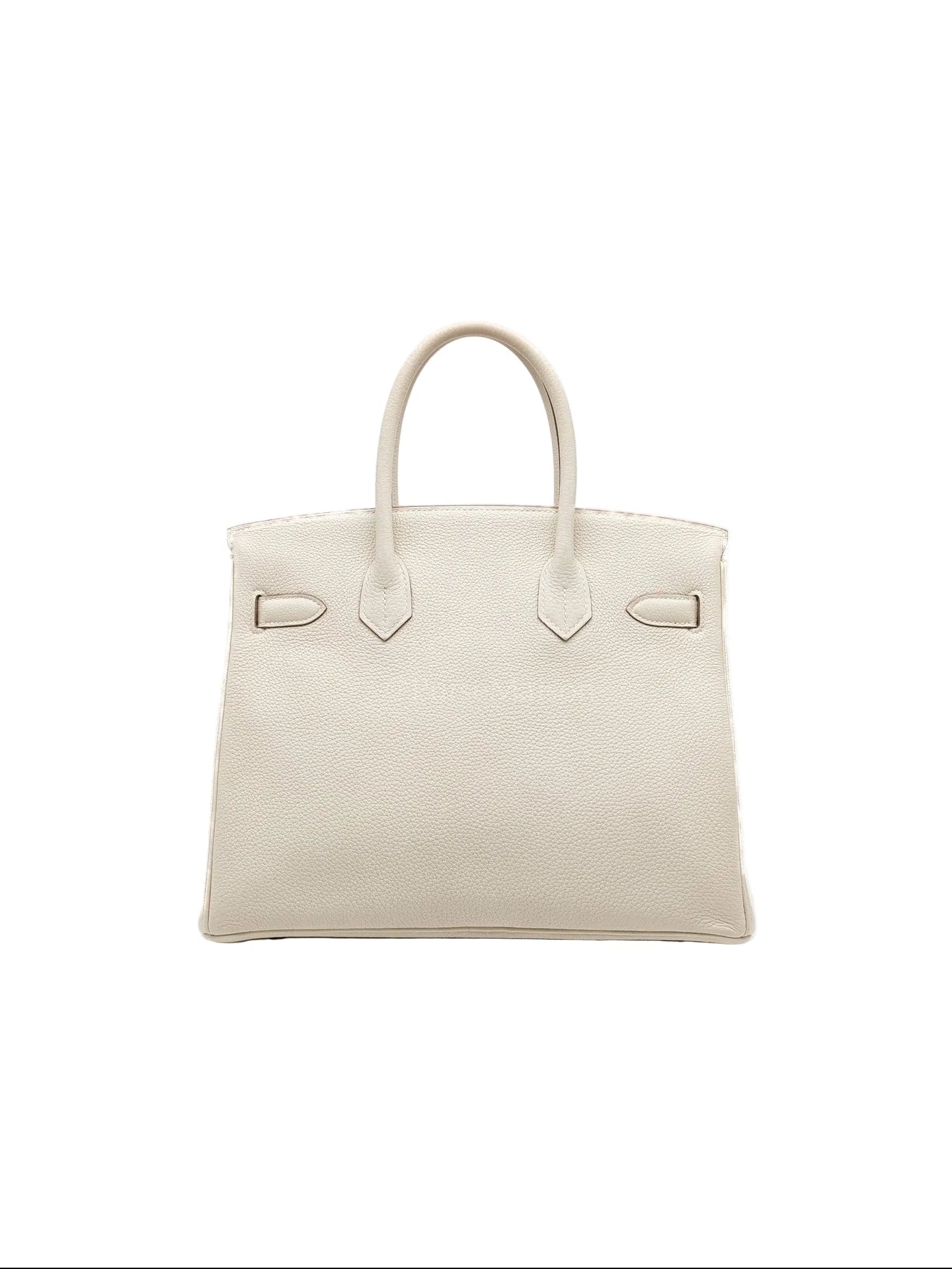 Birkin 30 Retourne in Craie Togo Leather and Gold Hardware Stamp Z (2021)