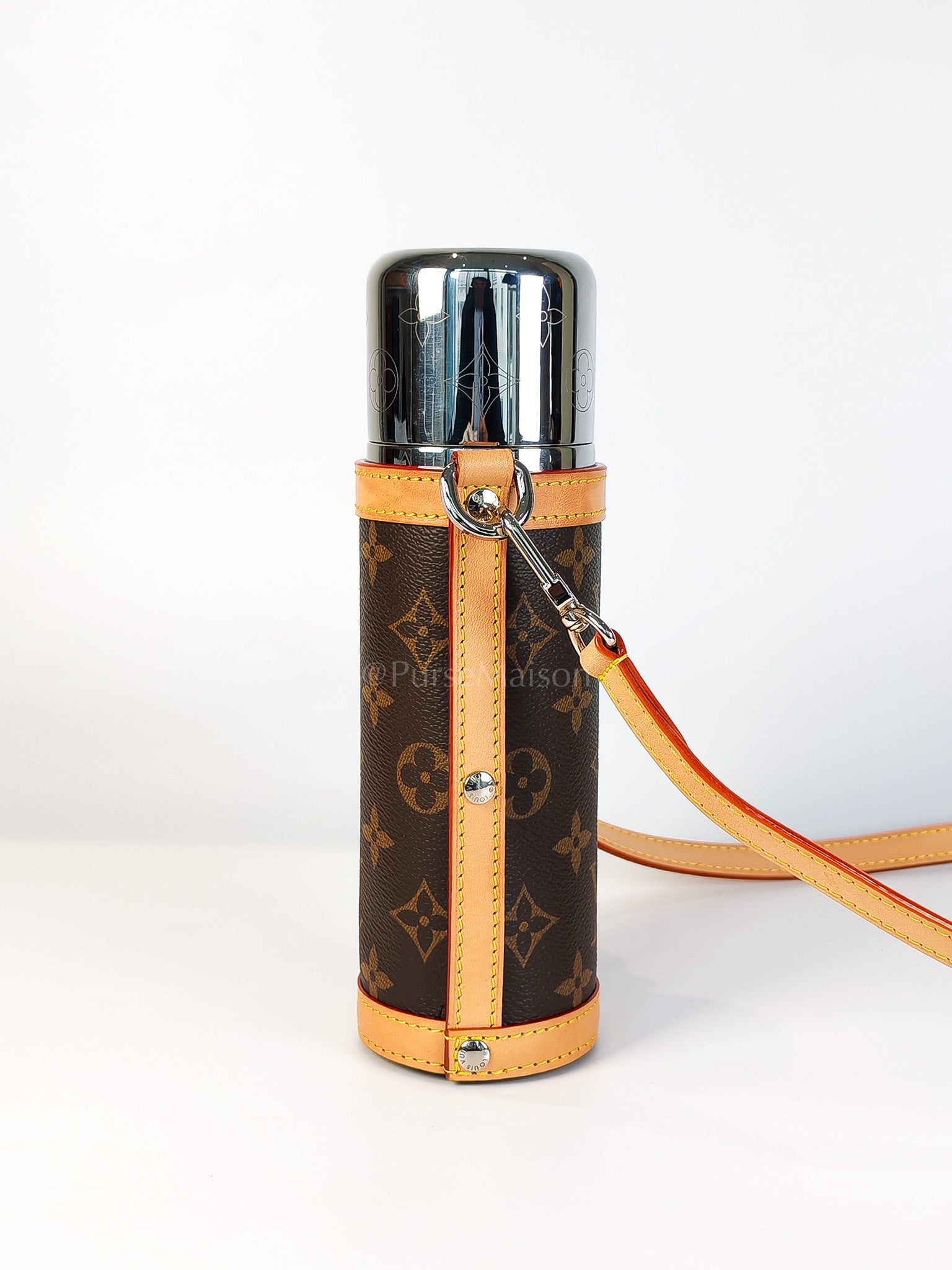Monogram Flask Holder Thermos with Case Water Bottle (Date Code: PL5200) | Purse Maison Luxury Bags Shop